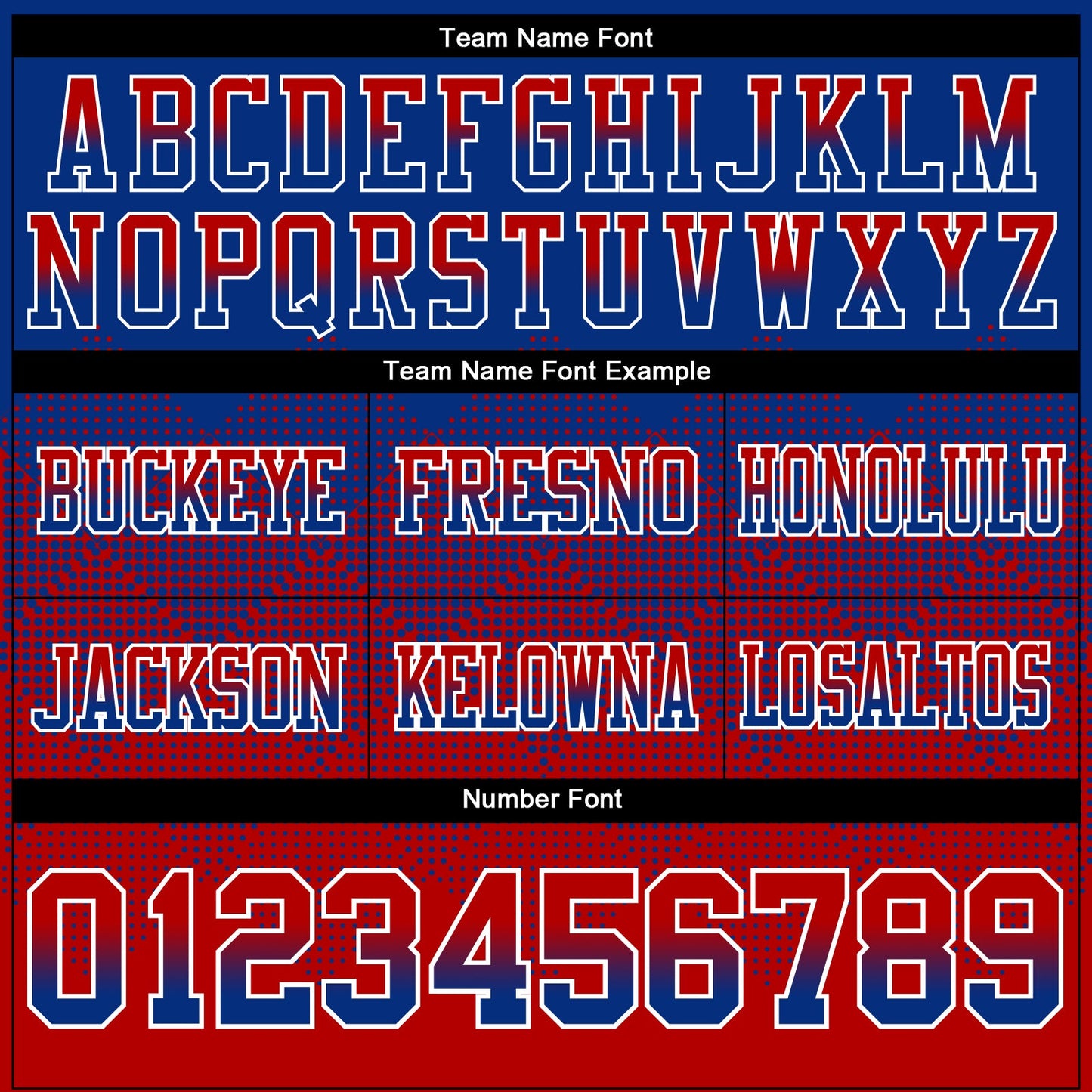 Custom Royal Red-White Mesh Authentic Gradient Square Shape Flag Football Jersey - Sky-Custom