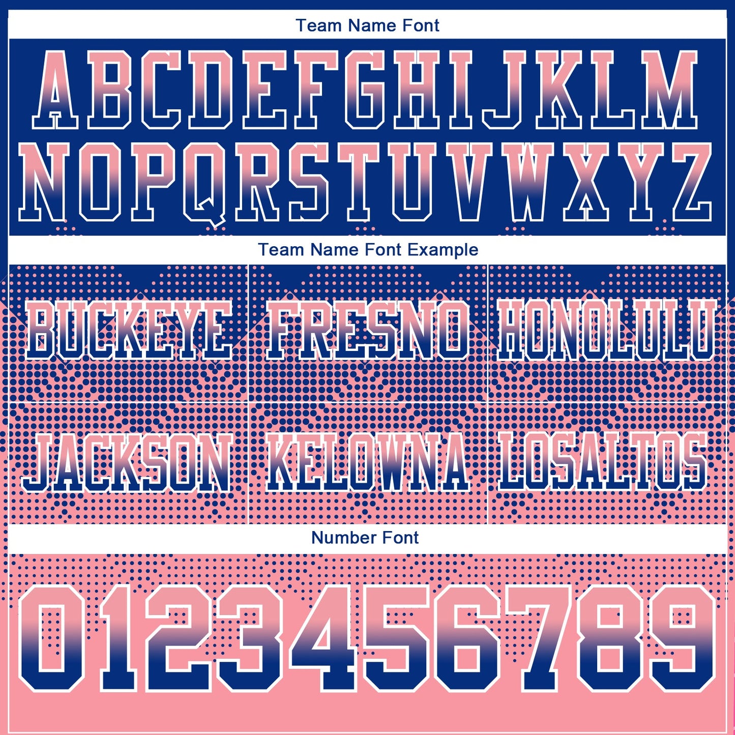 Custom Royal Medium Pink-White Mesh Authentic Gradient Square Shape Flag Football Jersey - Sky-Custom