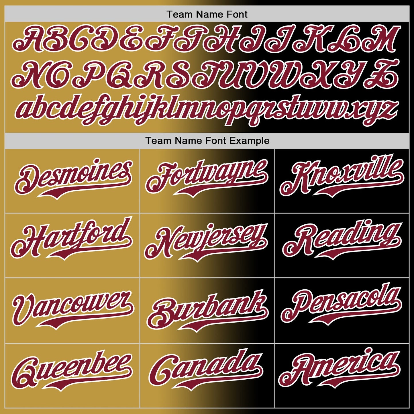 Custom Black Crimson Old Gold-White Authentic Gradient Fashion Baseball Jersey - Sky-Custom