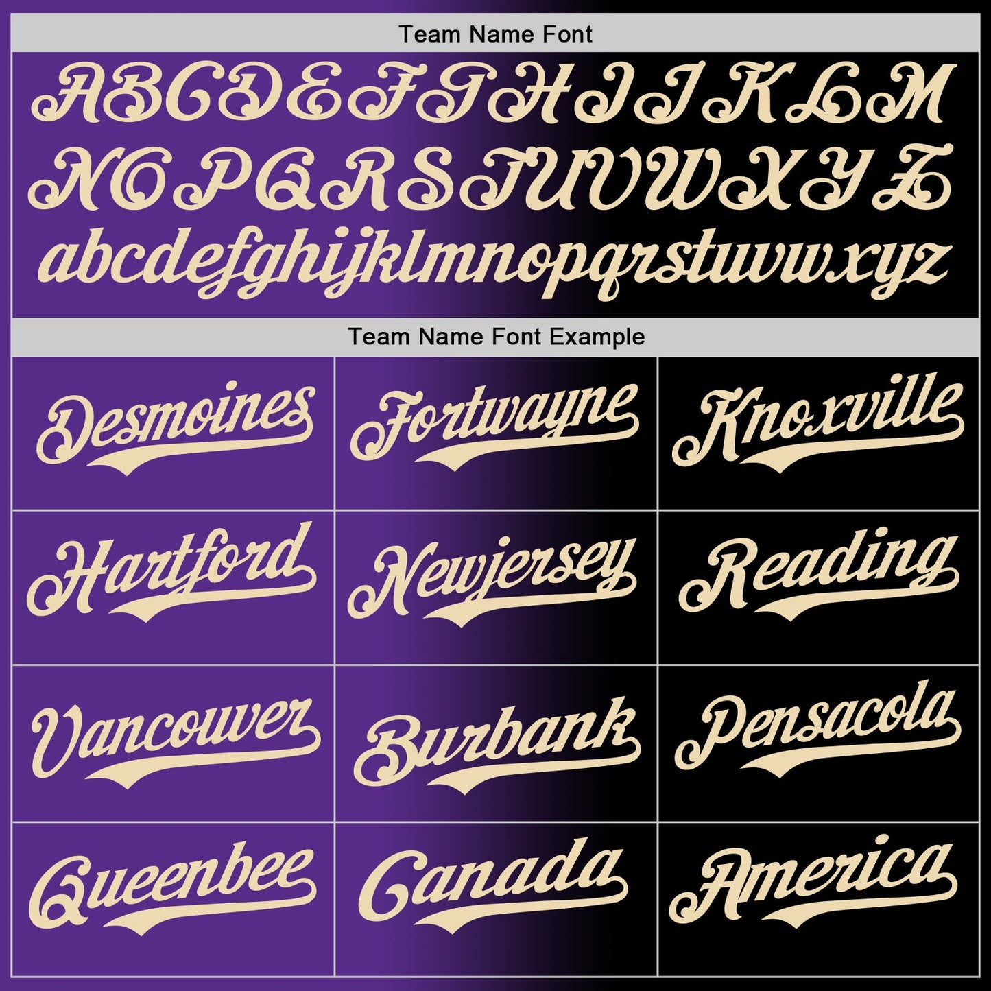 Custom Black Cream-Purple Authentic Gradient Fashion Baseball Jersey - Sky-Custom