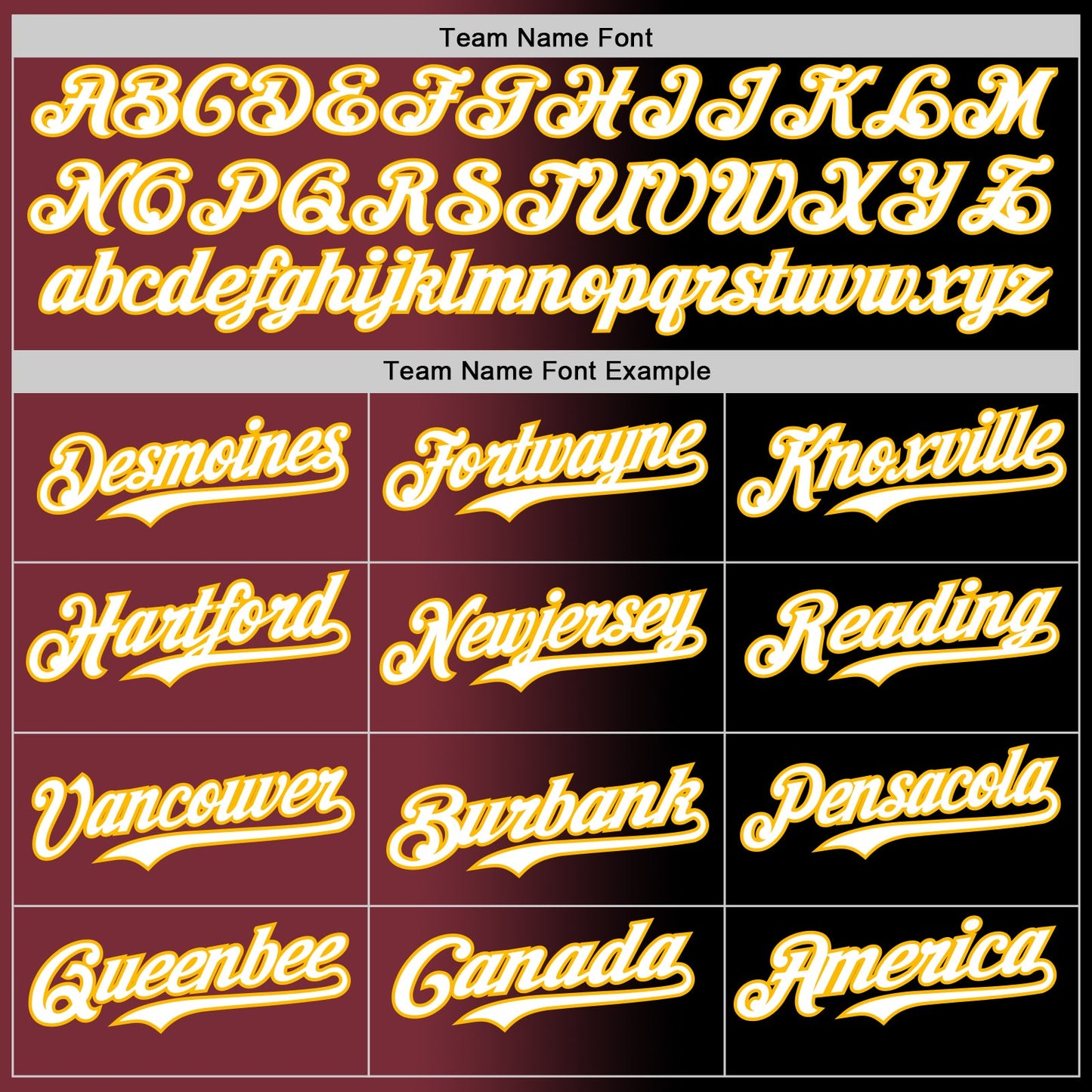 Custom Black White Burgundy-Gold Authentic Gradient Fashion Baseball Jersey - Sky-Custom