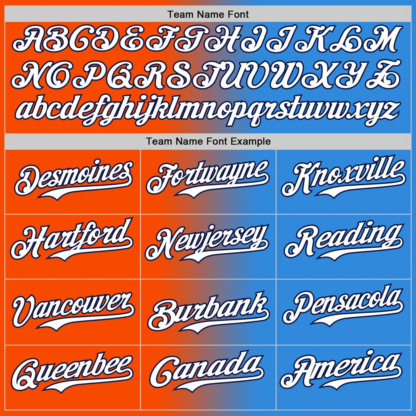 Custom Electric Blue White Orange-Navy Authentic Gradient Fashion Baseball Jersey - Sky-Custom