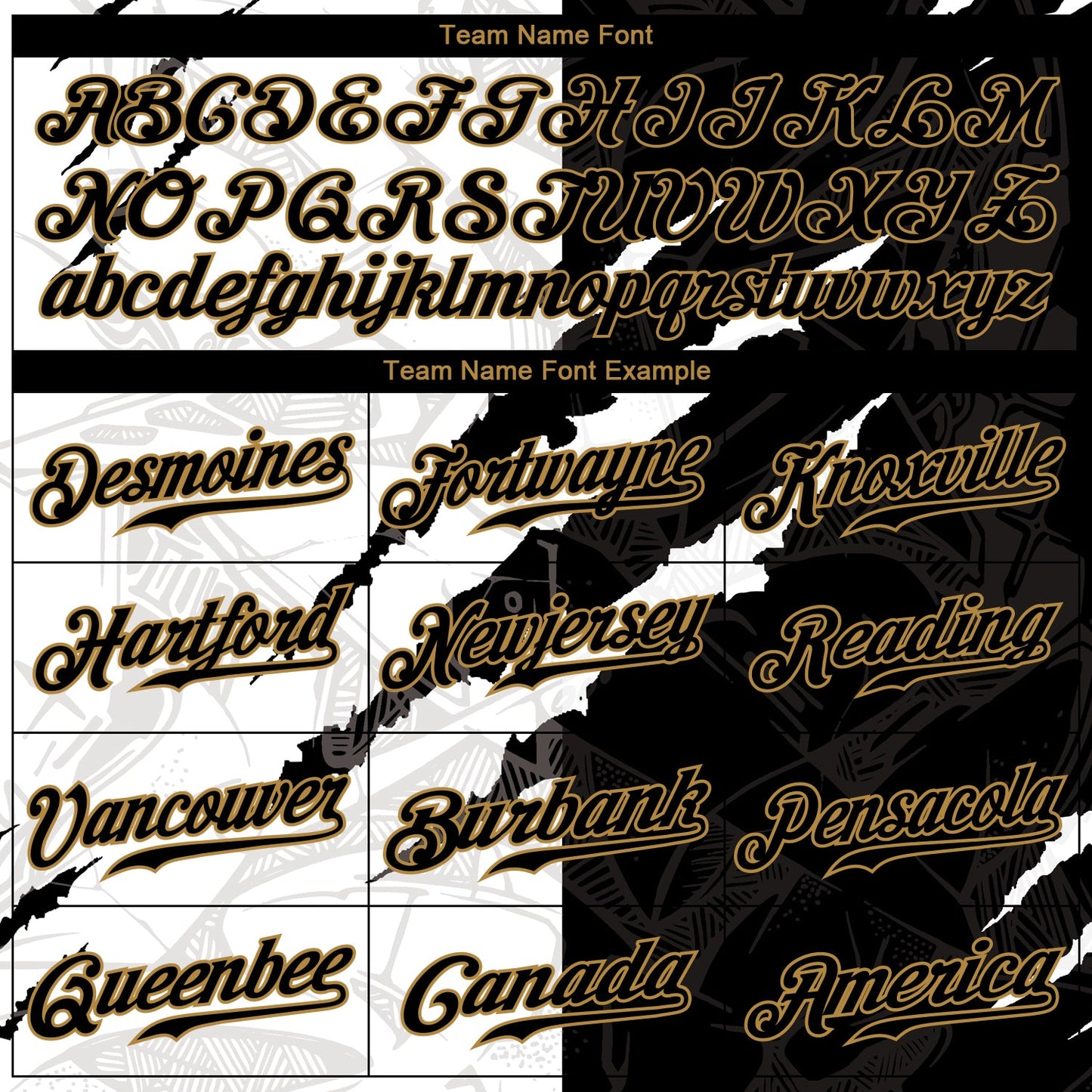 Custom Graffiti Pattern Black-Old Gold 3D Authentic Baseball Jersey - Sky-Custom