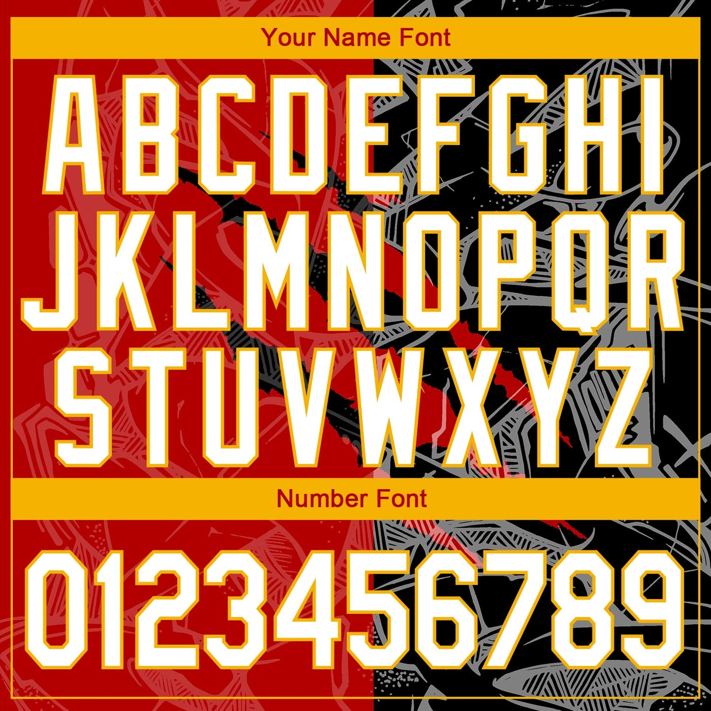 Custom Graffiti Pattern White Black-Yellow 3D Scratch Authentic Baseball Jersey - Sky-Custom