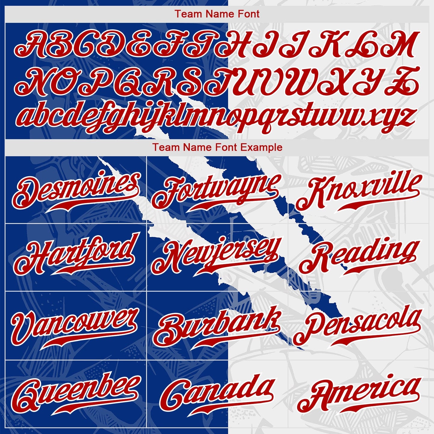 Custom Graffiti Pattern Red-Royal 3D Scratch Authentic Baseball Jersey - Sky-Custom