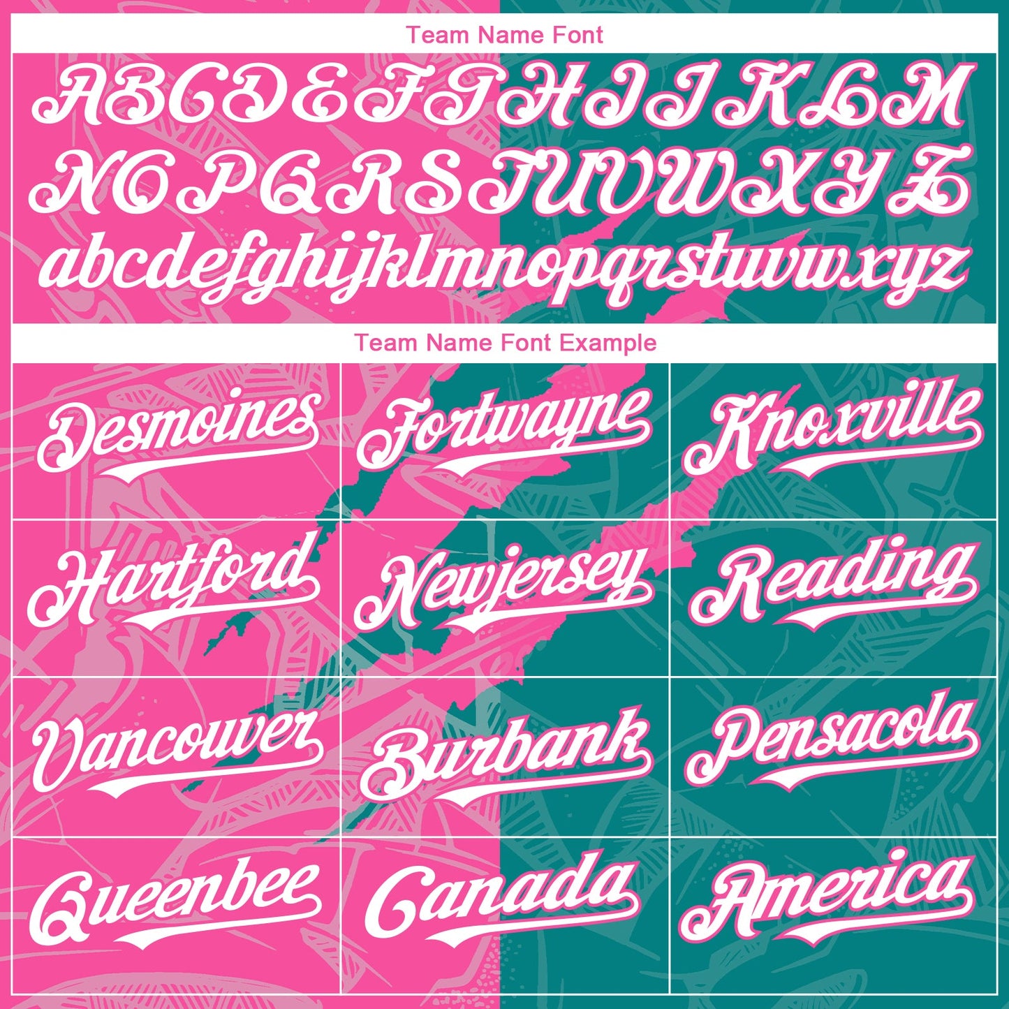 Custom Graffiti Pattern White Teal-Pink 3D Scratch Authentic Baseball Jersey - Sky-Custom