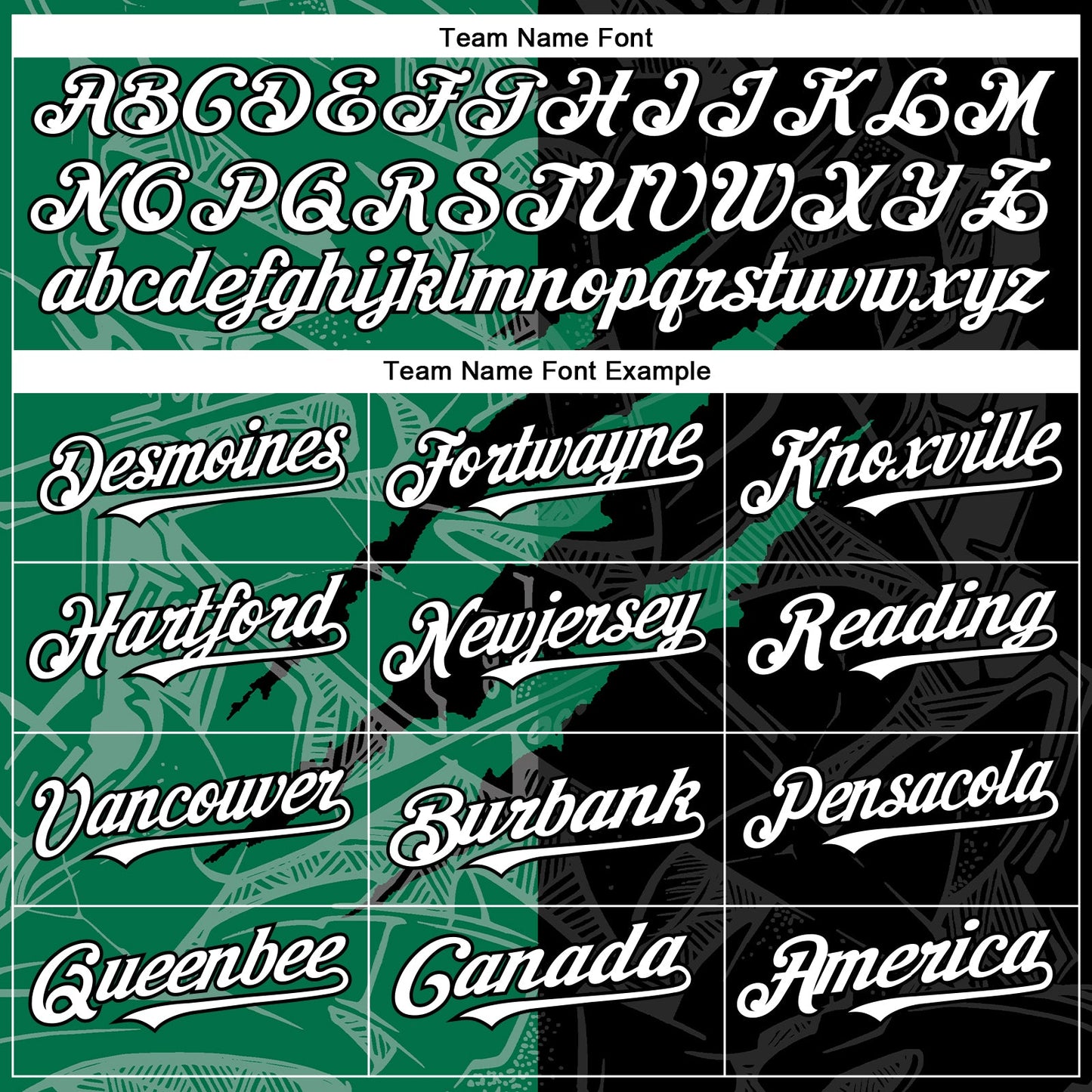 Custom Graffiti Pattern White Black-Kelly Green 3D Scratch Authentic Baseball Jersey - Sky-Custom