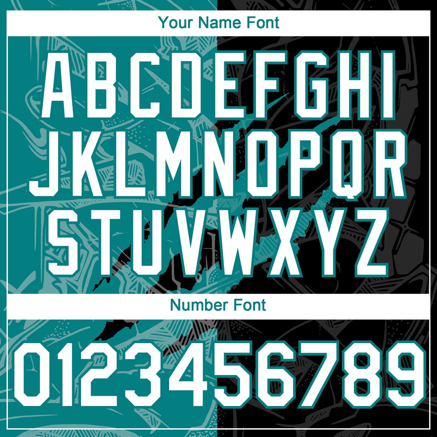 Custom Graffiti Pattern White Black-Teal 3D Scratch Authentic Baseball Jersey - Sky-Custom