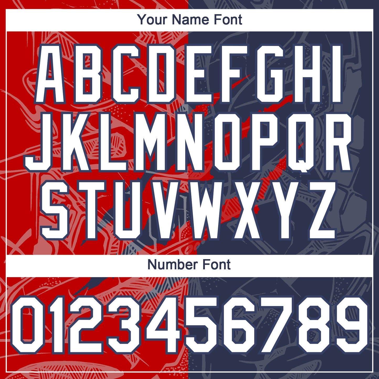 Custom Graffiti Pattern White Navy-Red 3D Scratch Authentic Baseball Jersey - Sky-Custom