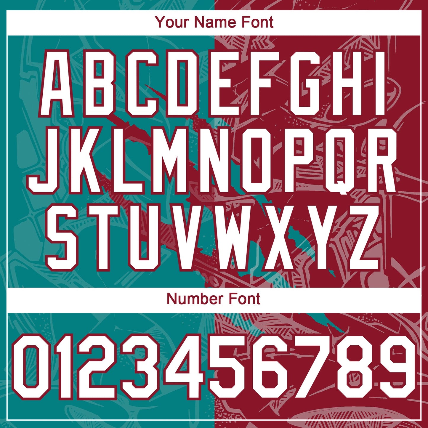 Custom Graffiti Pattern White Teal-Crimson 3D Scratch Authentic Baseball Jersey - Sky-Custom