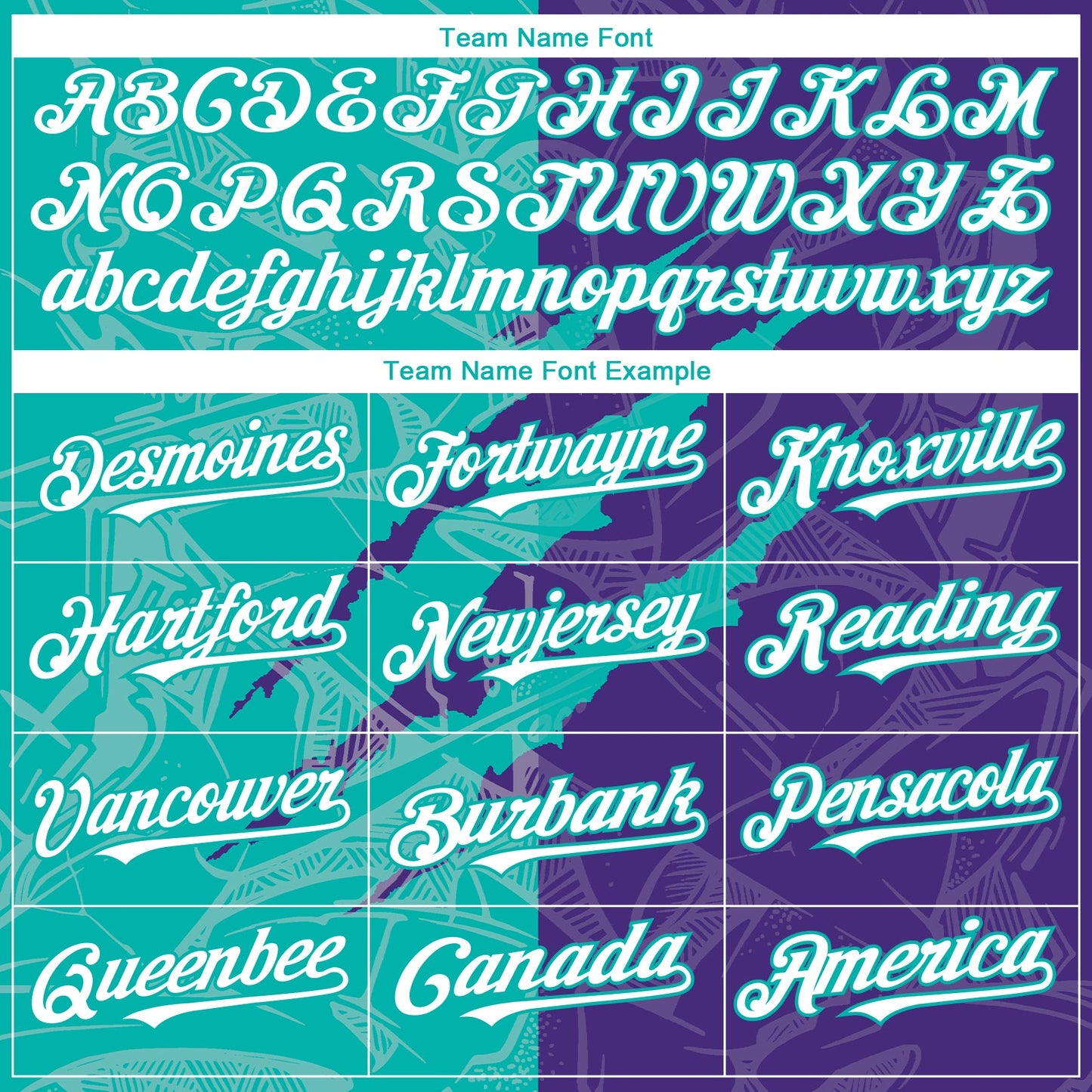 Custom Graffiti Pattern White Purple-Aqua 3D Scratch Authentic Baseball Jersey - Sky-Custom