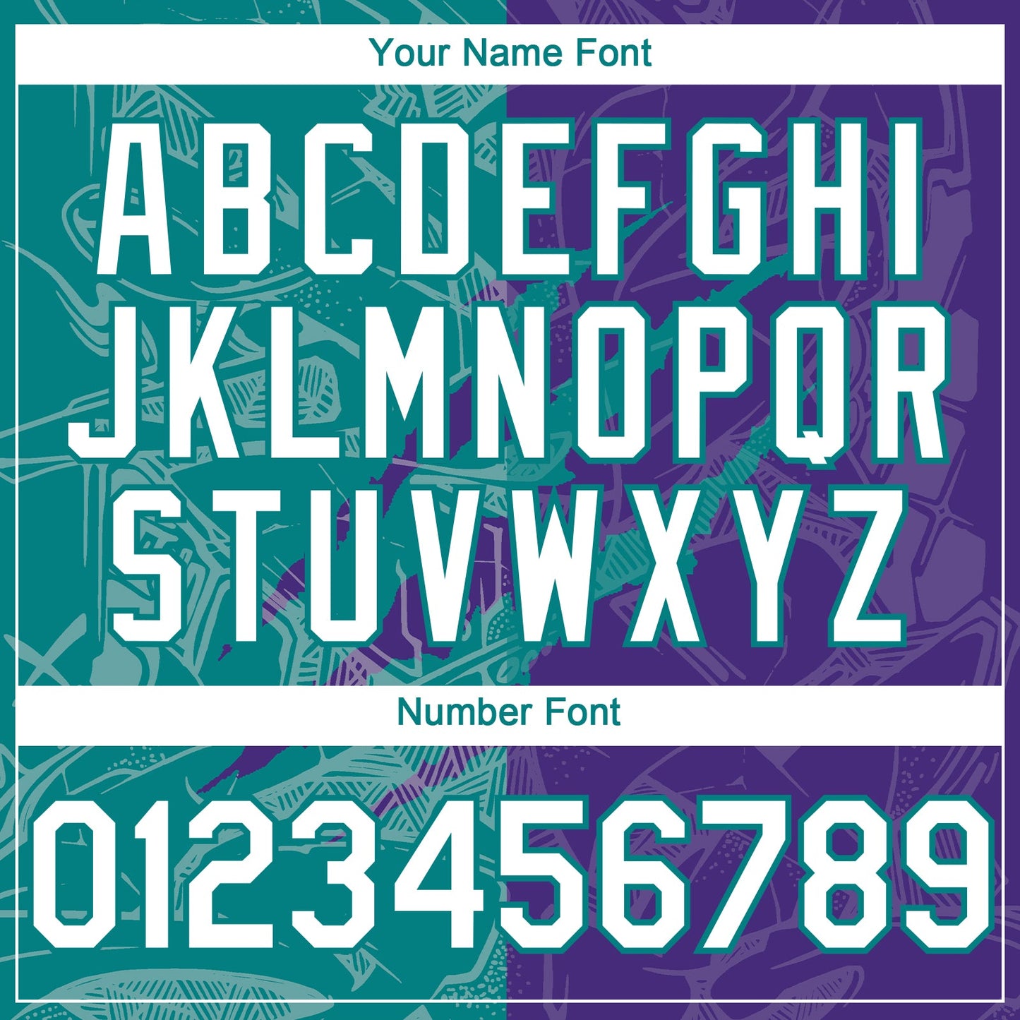 Custom Graffiti Pattern White Purple-Teal 3D Scratch Authentic Baseball Jersey - Sky-Custom