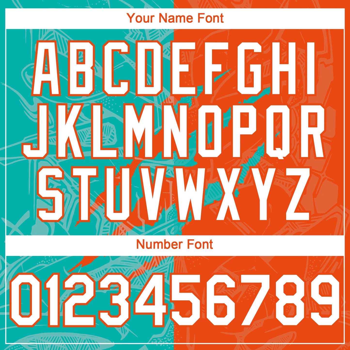 Custom Graffiti Pattern White Orange-Aqua 3D Scratch Authentic Baseball Jersey - Sky-Custom