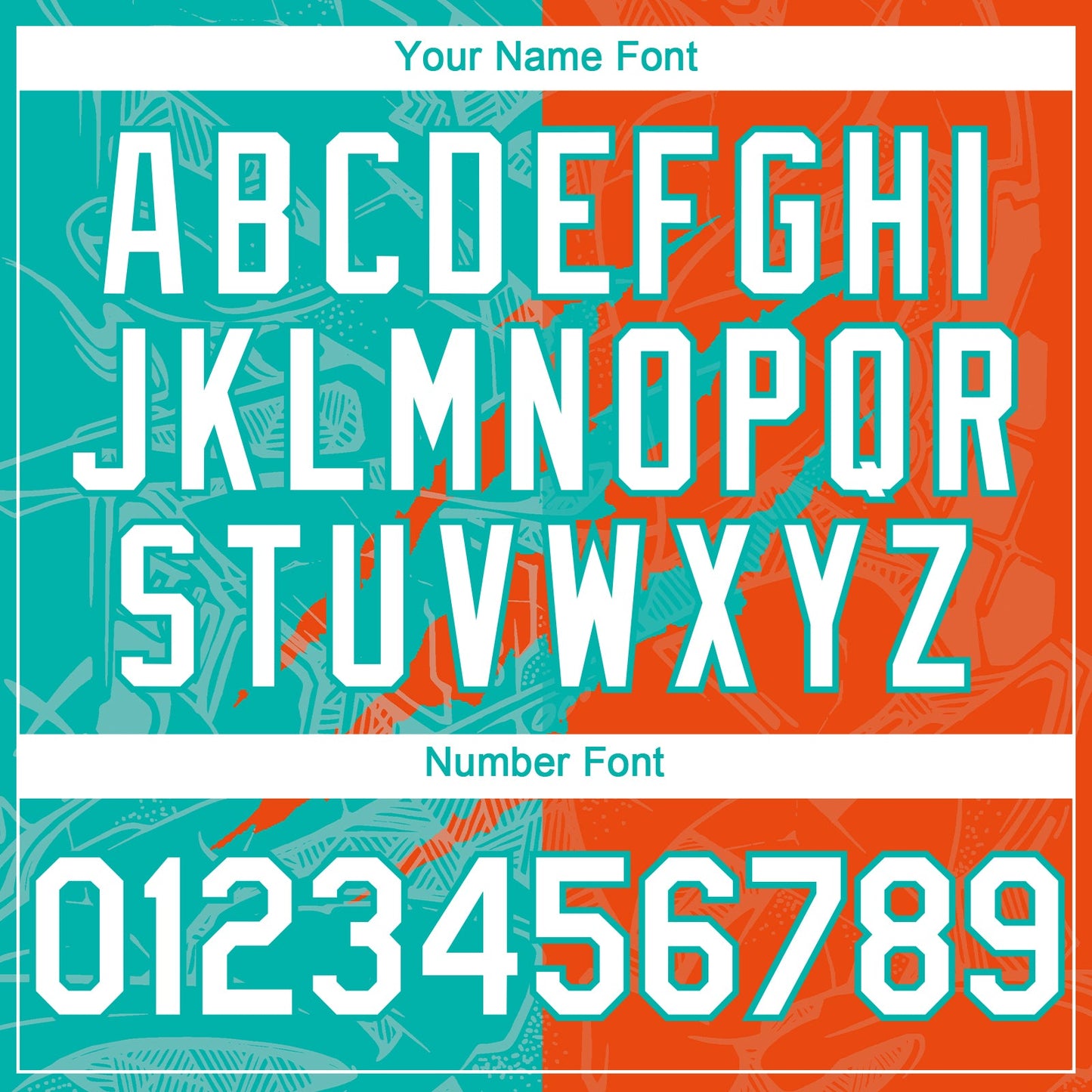 Custom Graffiti Pattern White Orange-Aqua 3D Scratch Authentic Baseball Jersey - Sky-Custom