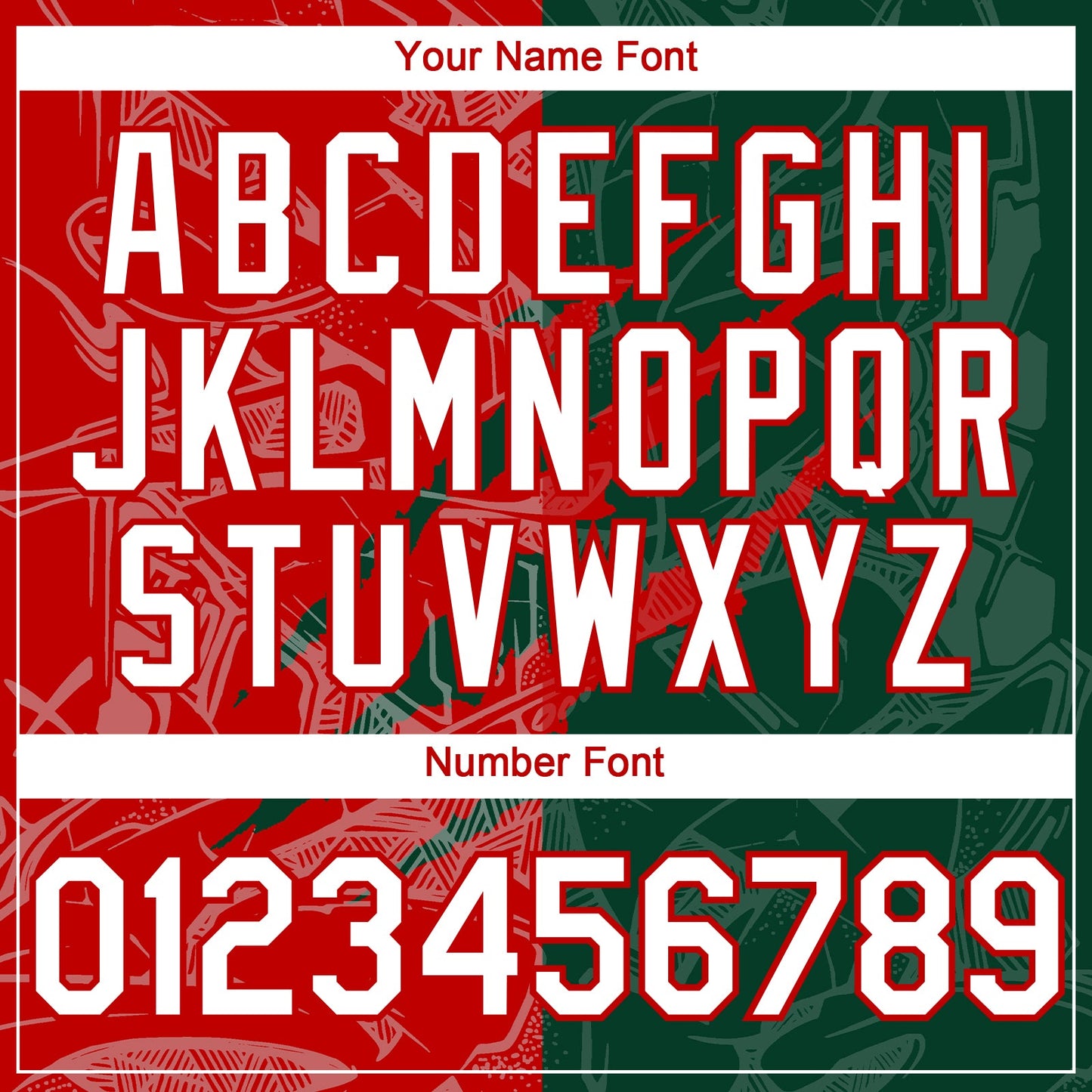 Custom Graffiti Pattern White Green-Red 3D Scratch Authentic Baseball Jersey - Sky-Custom