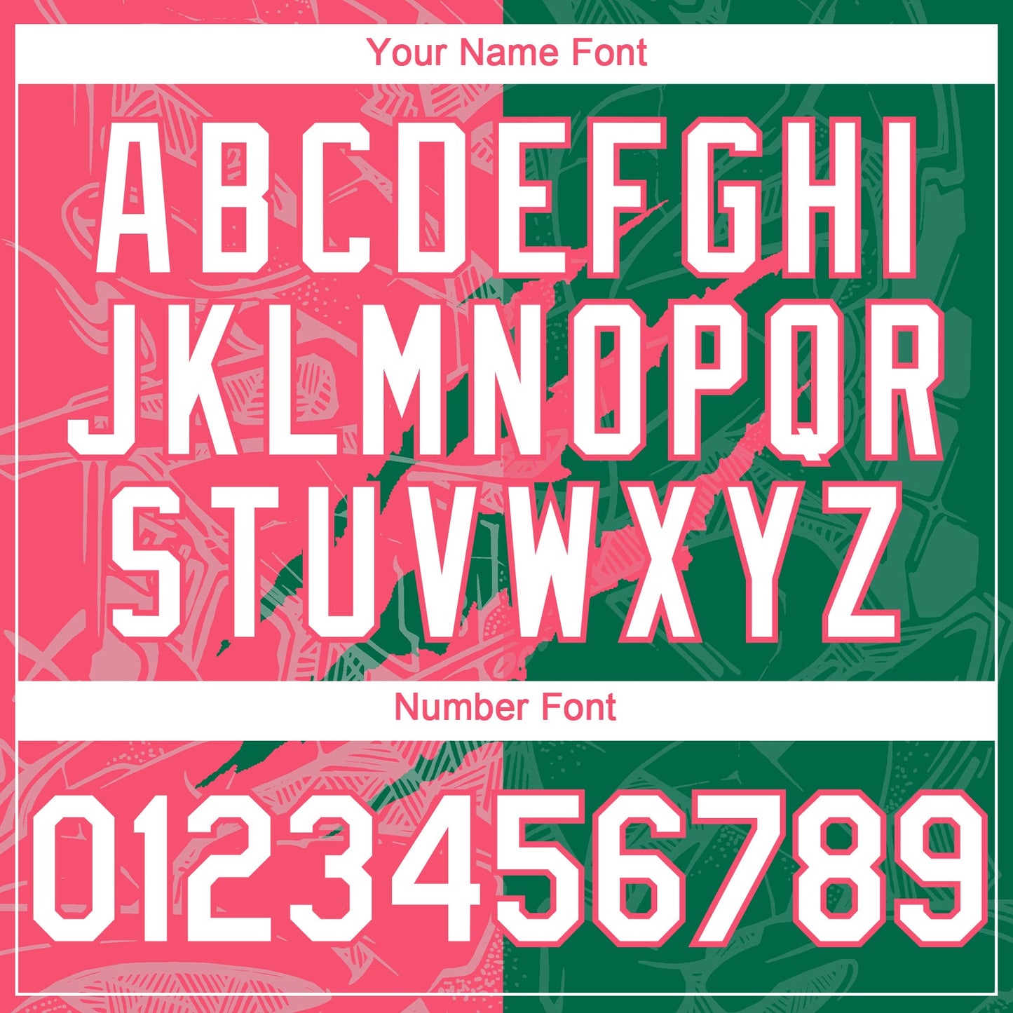 Custom Graffiti Pattern White Kelly Green-Neon Pink 3D Scratch Authentic Baseball Jersey - Sky-Custom