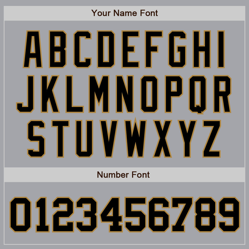 Custom Gray Black-Old Gold Authentic Baseball Jersey - Sky-Custom