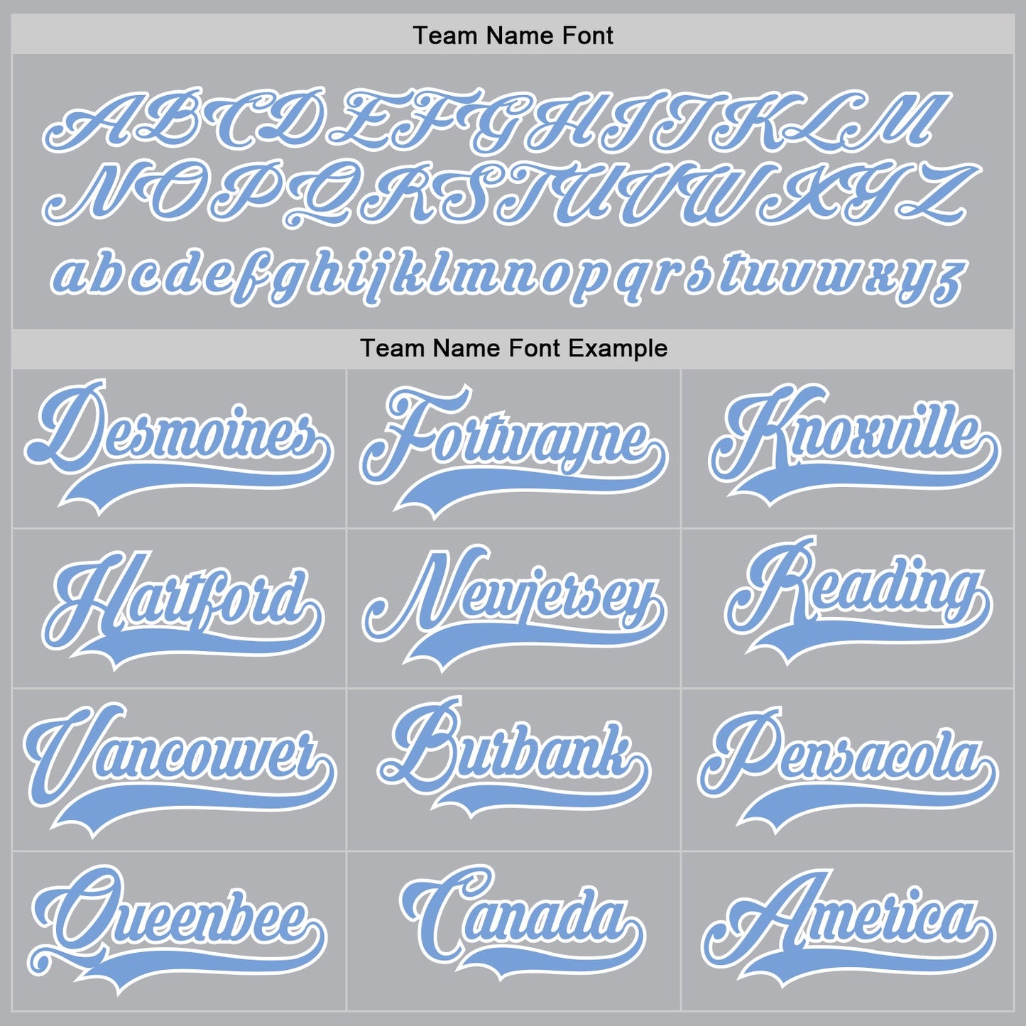 Custom Gray Light Blue-White Hockey Jersey - Sky-Custom