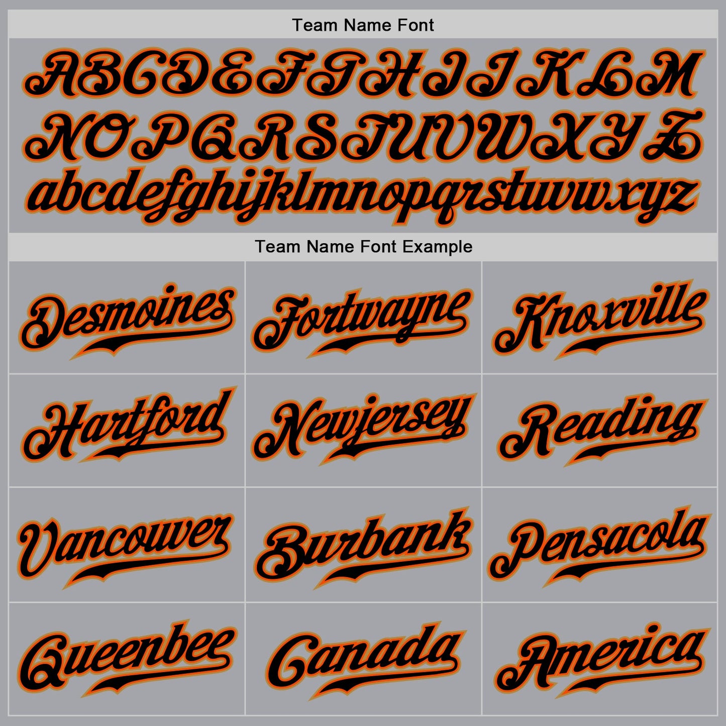 Custom Gray Black Pinstripe Black-Orange Authentic Baseball Jersey - Sky-Custom