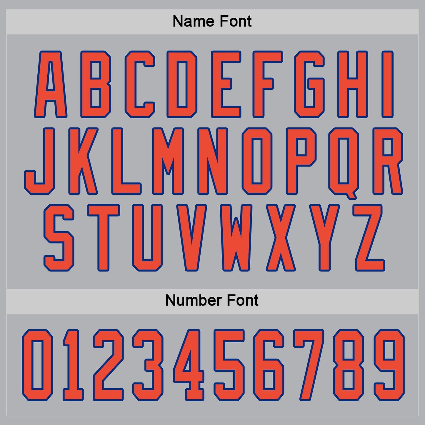 Custom Gray Orange-Royal Hockey Jersey - Sky-Custom