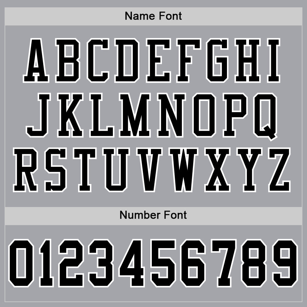 Custom Gray Black-White Mesh Authentic Football Jersey - Sky-Custom