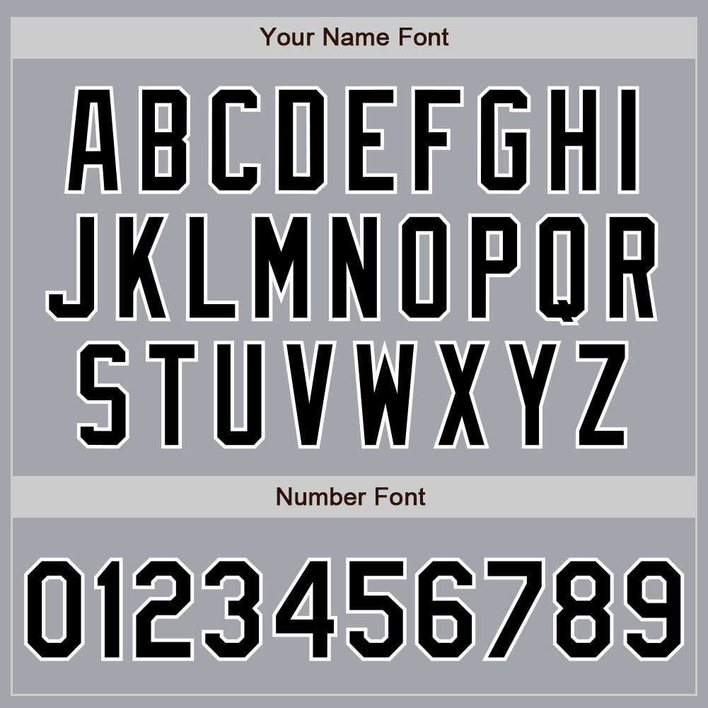 Custom Gray Black Pinstripe Black-White Authentic Baseball Jersey - Sky-Custom