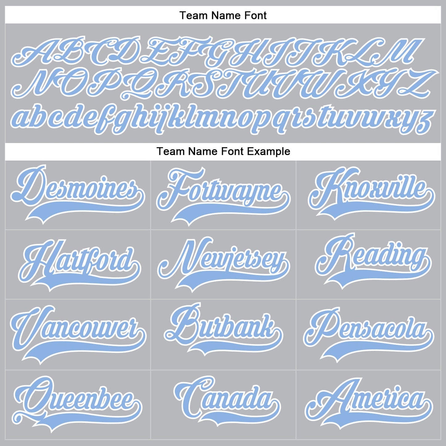 Custom Gray Light Blue-White Hockey Lace Neck Jersey - Sky-Custom