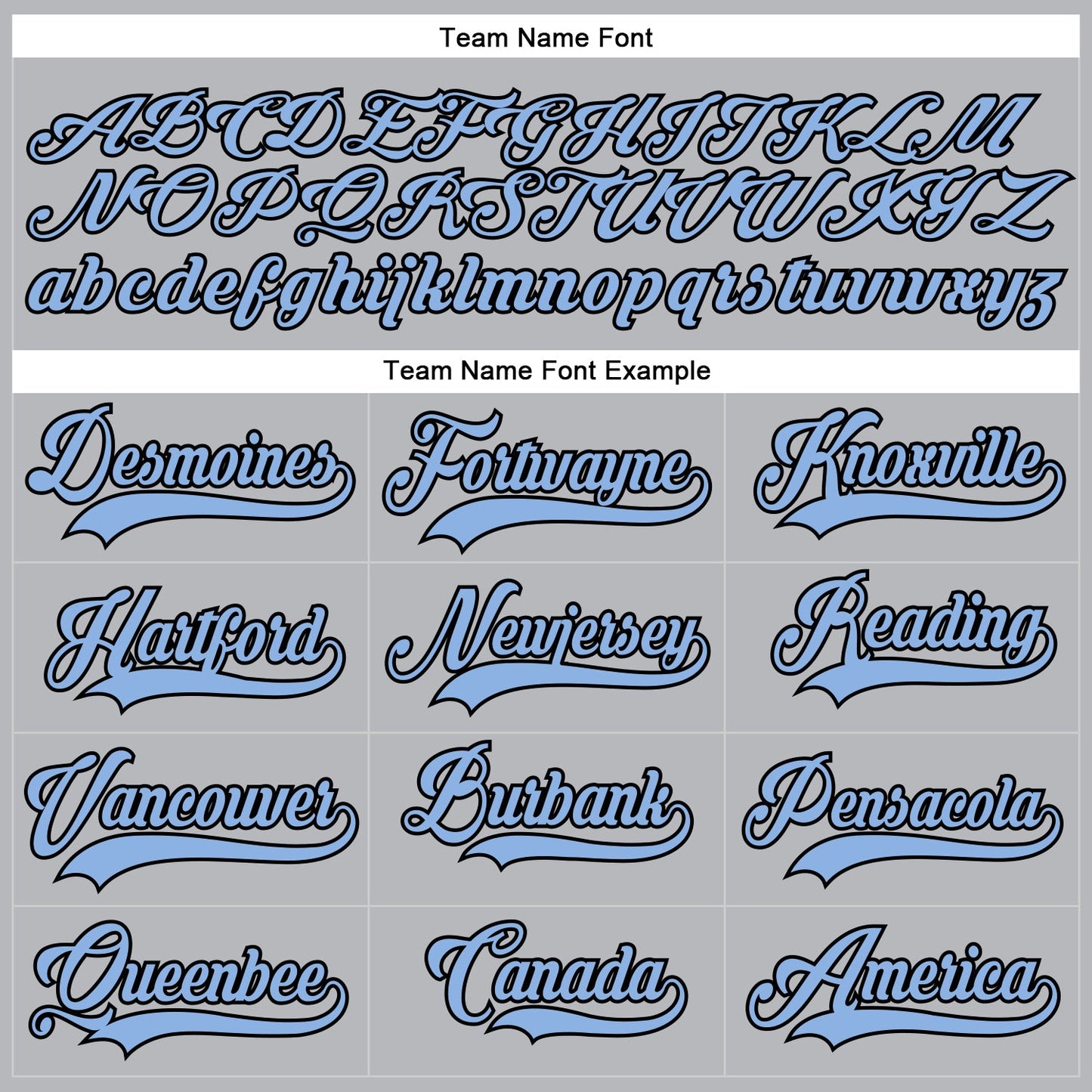 Custom Gray Light Blue-Black Hockey Lace Neck Jersey - Sky-Custom