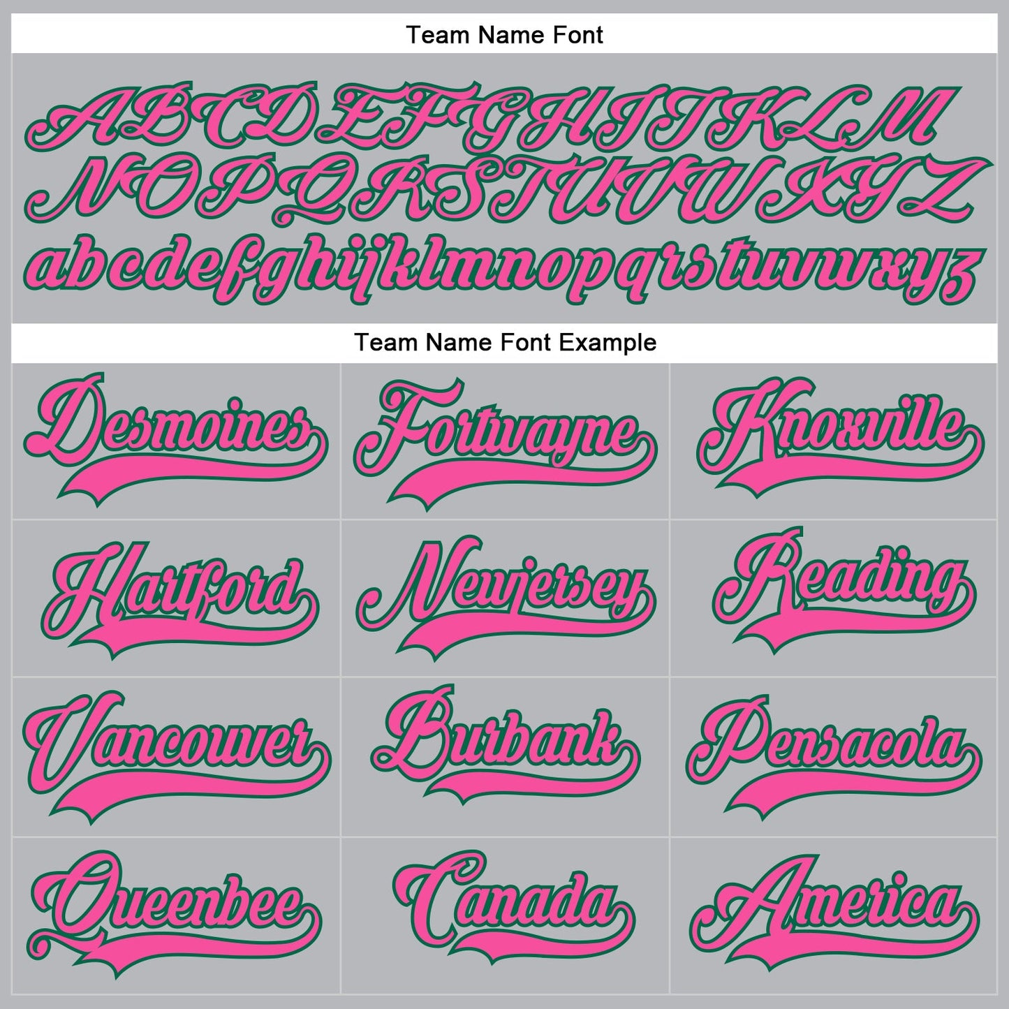 Custom Gray Pink-Kelly Green Hockey Lace Neck Jersey - Sky-Custom
