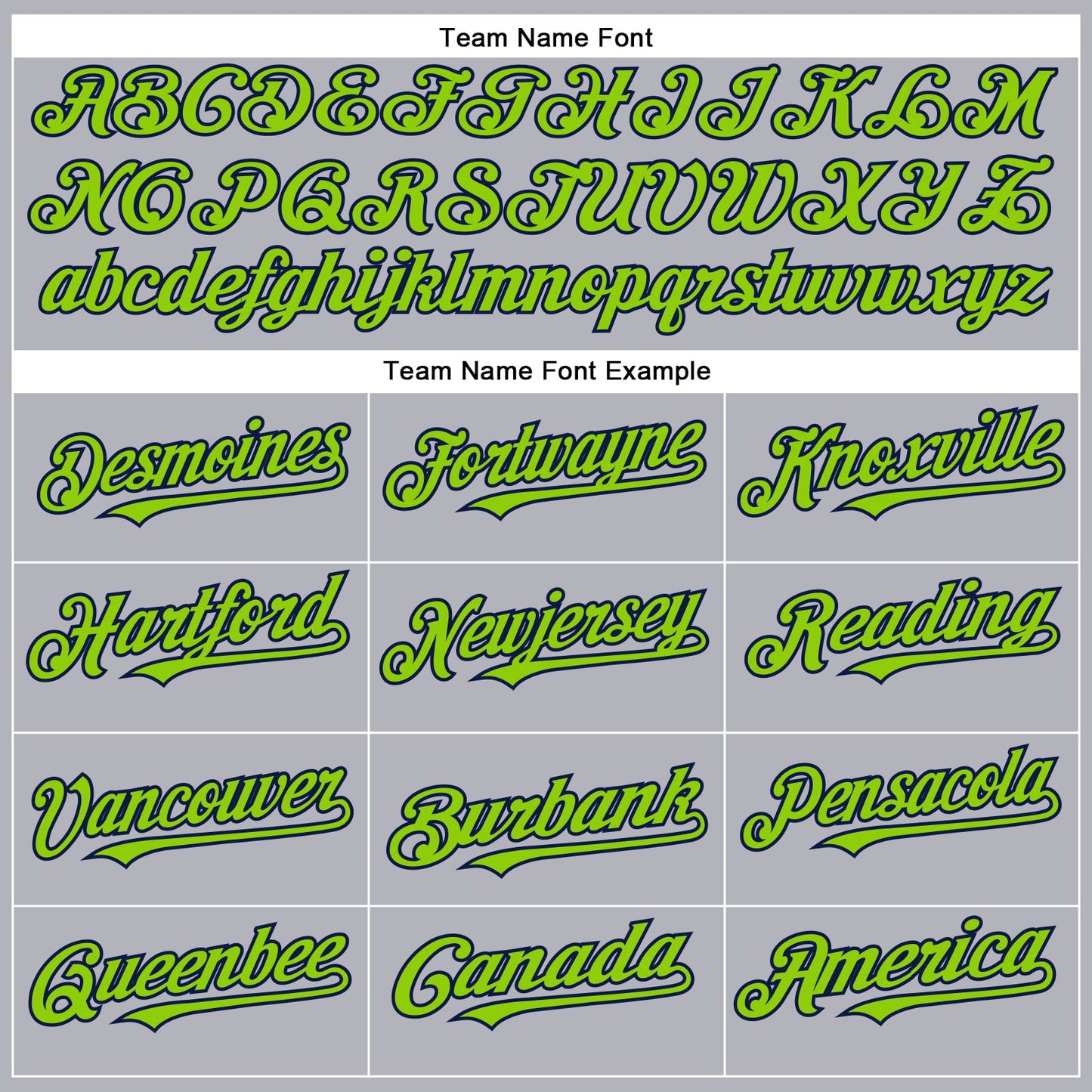 Custom Gray Neon Green-Navy Authentic Baseball Jersey - Sky-Custom