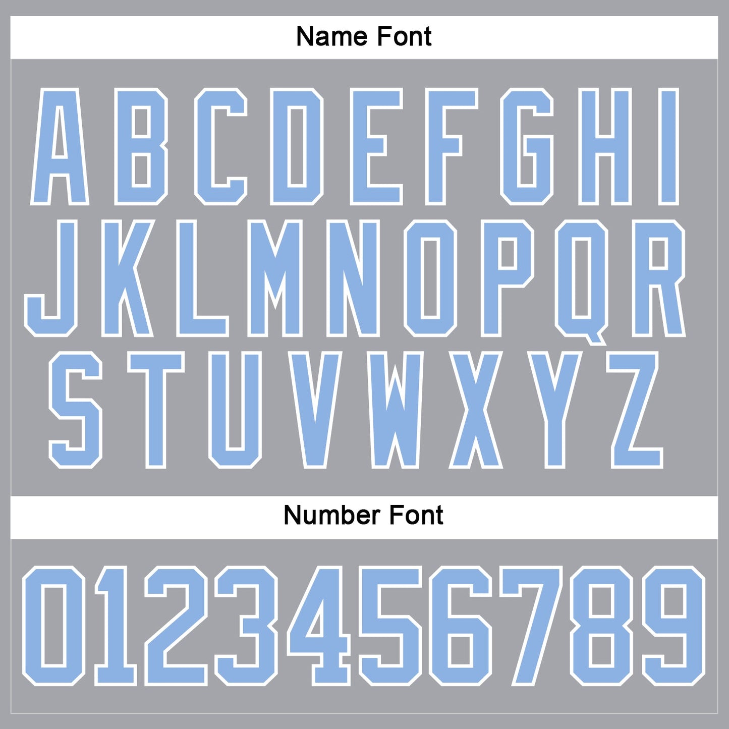 Custom Gray Light Blue-White Hockey Lace Neck Jersey - Sky-Custom