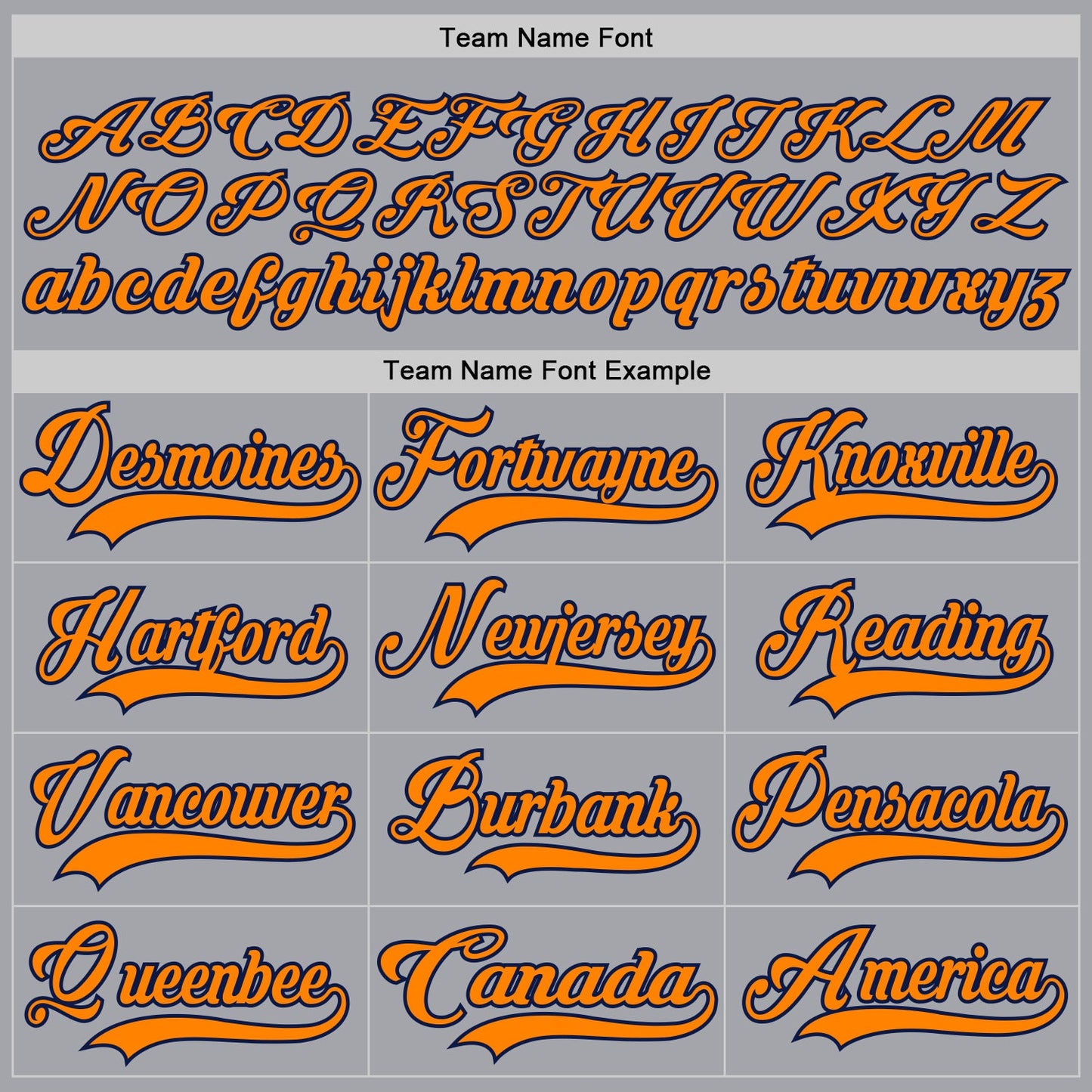 Custom Gray Bay Orange-Navy Hockey Lace Neck Jersey - Sky-Custom