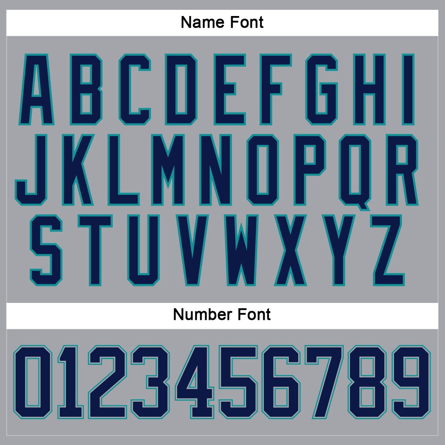 Custom Gray Navy-Teal Hockey Lace Neck Jersey - Sky-Custom
