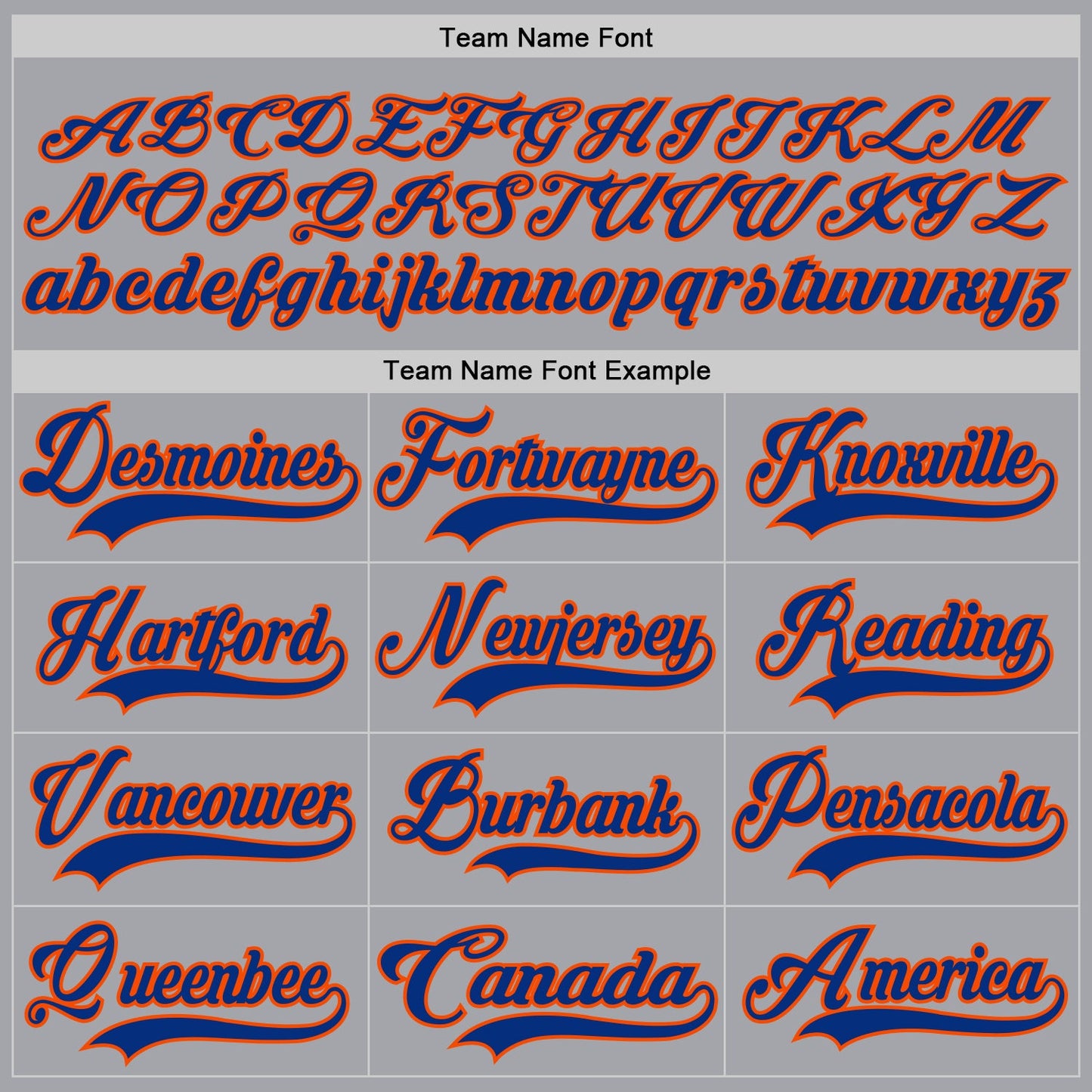 Custom Gray Royal-Orange Hockey Lace Neck Jersey - Sky-Custom