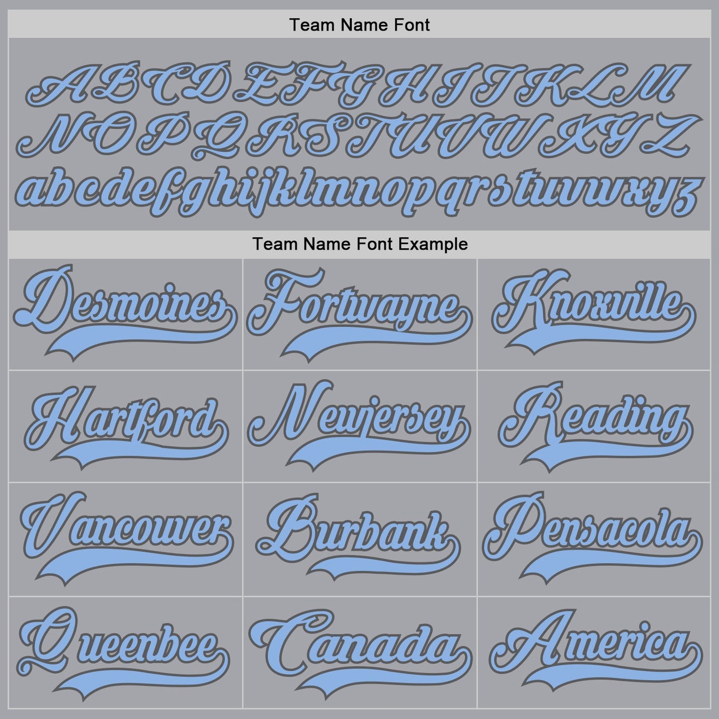 Custom Gray Light Blue-Steel Gray Hockey Lace Neck Jersey - Sky-Custom