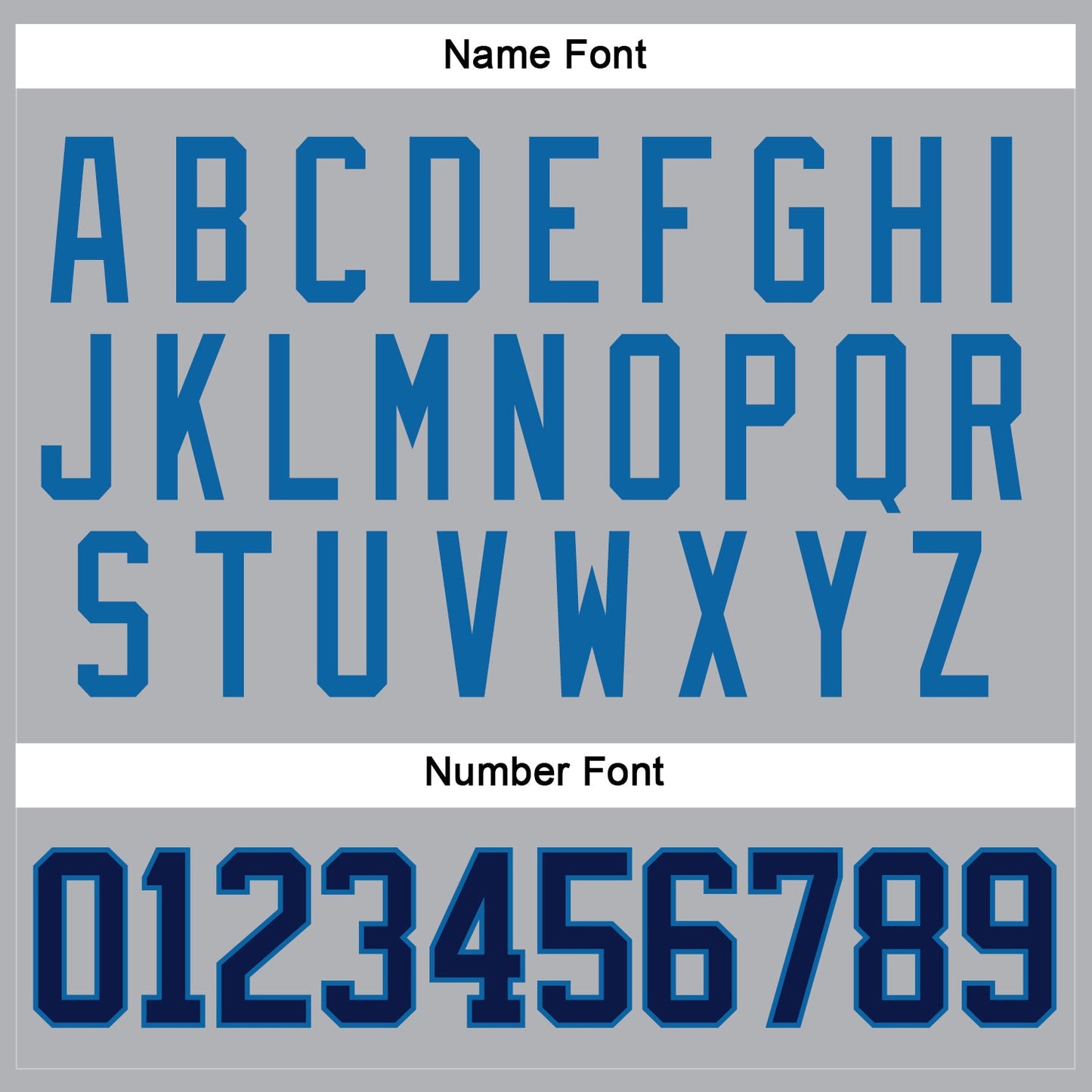 Custom Gray Navy-Blue Hockey Jersey - Sky-Custom