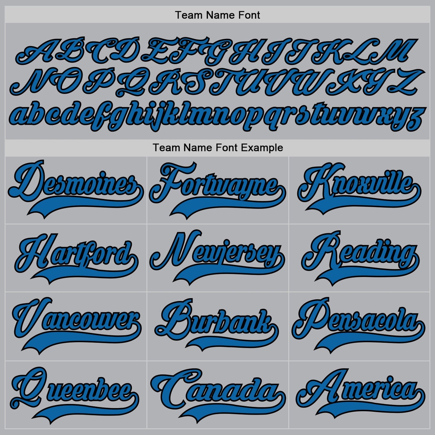 Custom Gray Blue-Black Hockey Jersey - Sky-Custom