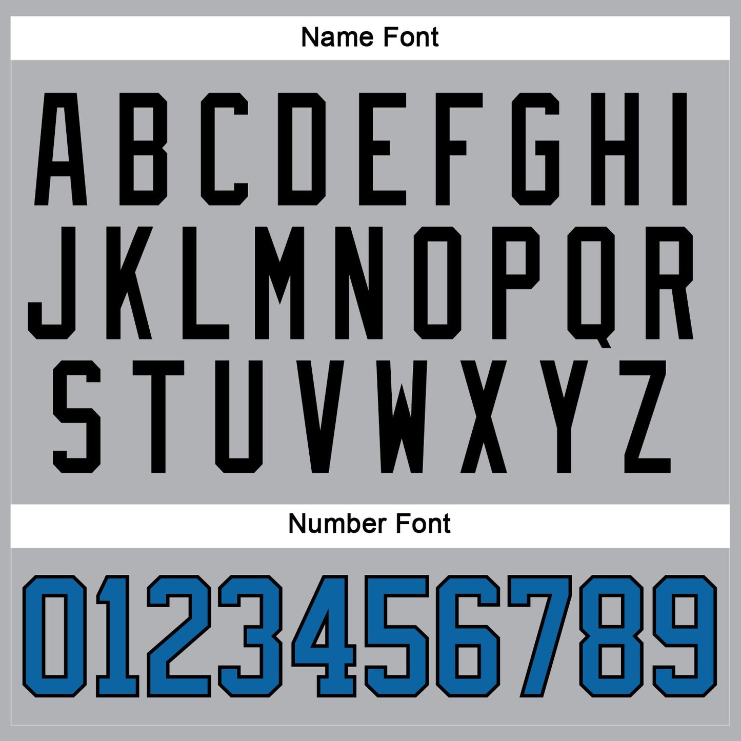 Custom Gray Blue-Black Hockey Jersey - Sky-Custom