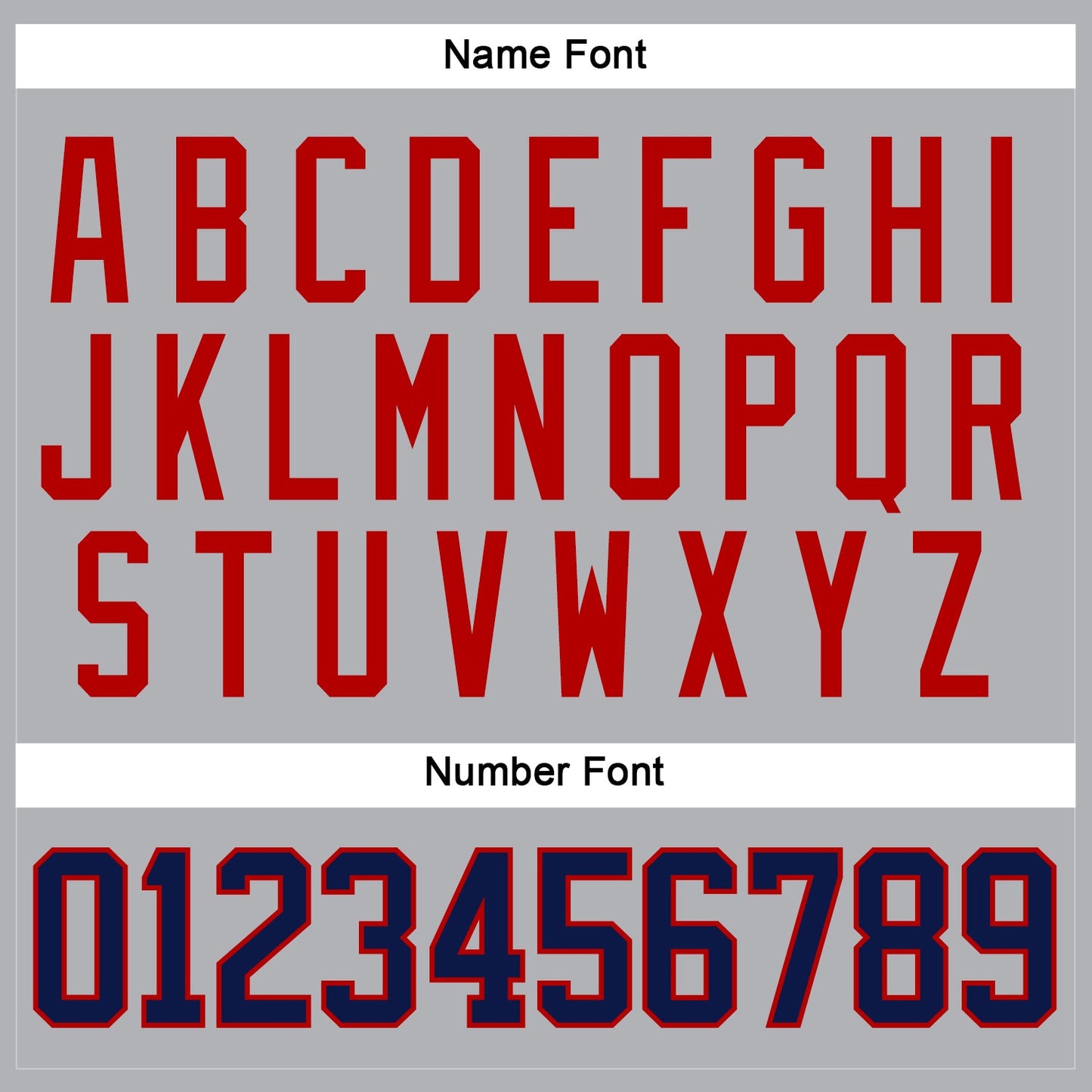 Custom Gray Navy-Red Hockey Jersey - Sky-Custom