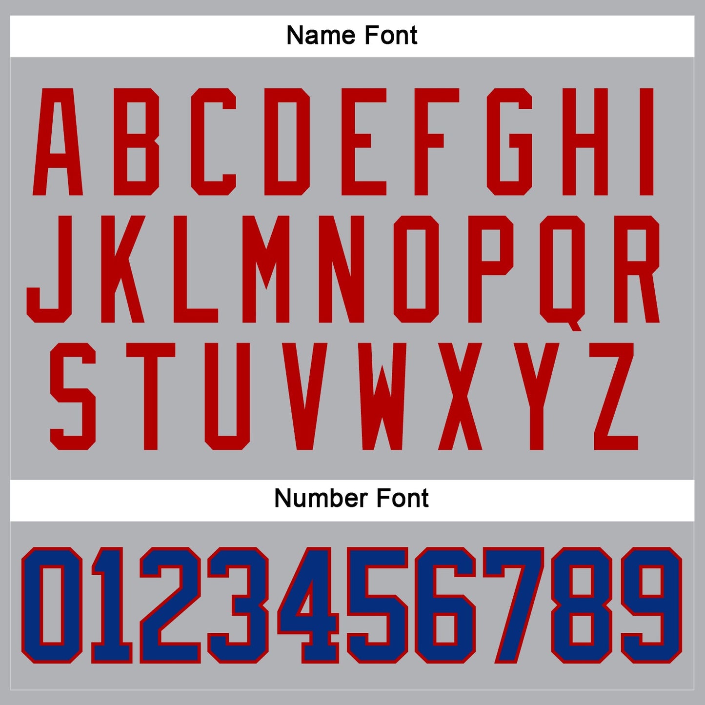 Custom Gray Royal-Red Hockey Jersey - Sky-Custom