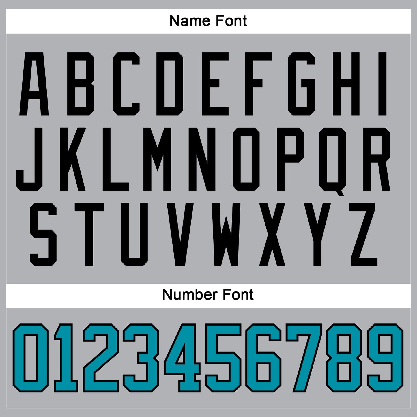 Custom Gray Teal-Black Hockey Jersey - Sky-Custom