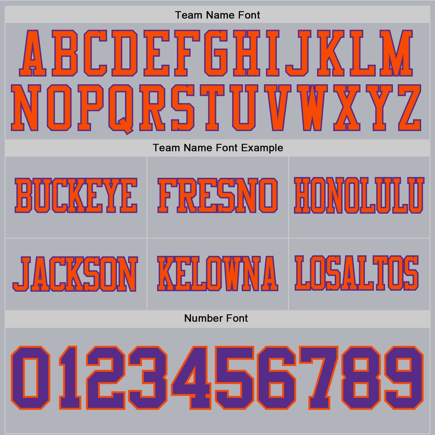 Custom Gray Purple-Orange Mesh Authentic Football Jersey - Sky-Custom