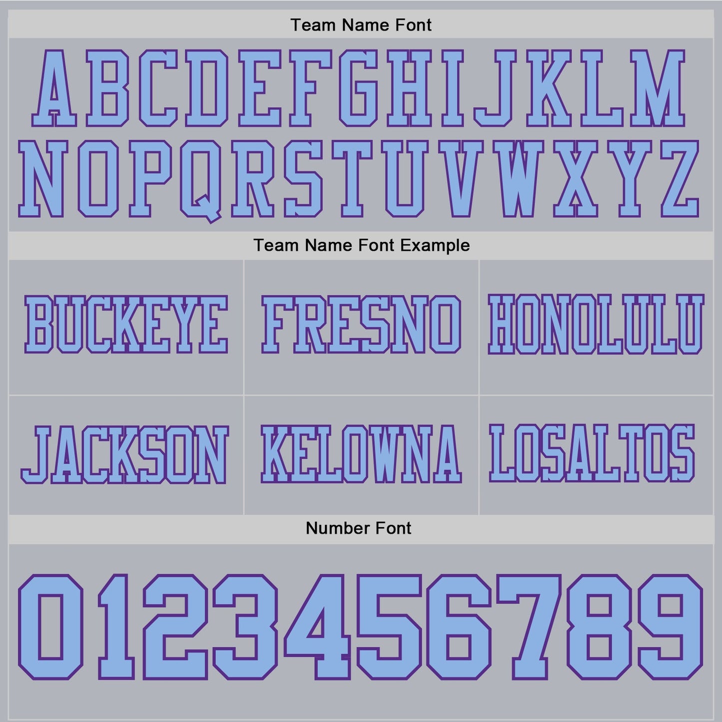 Custom Gray Light Blue-Purple Mesh Authentic Football Jersey - Sky-Custom