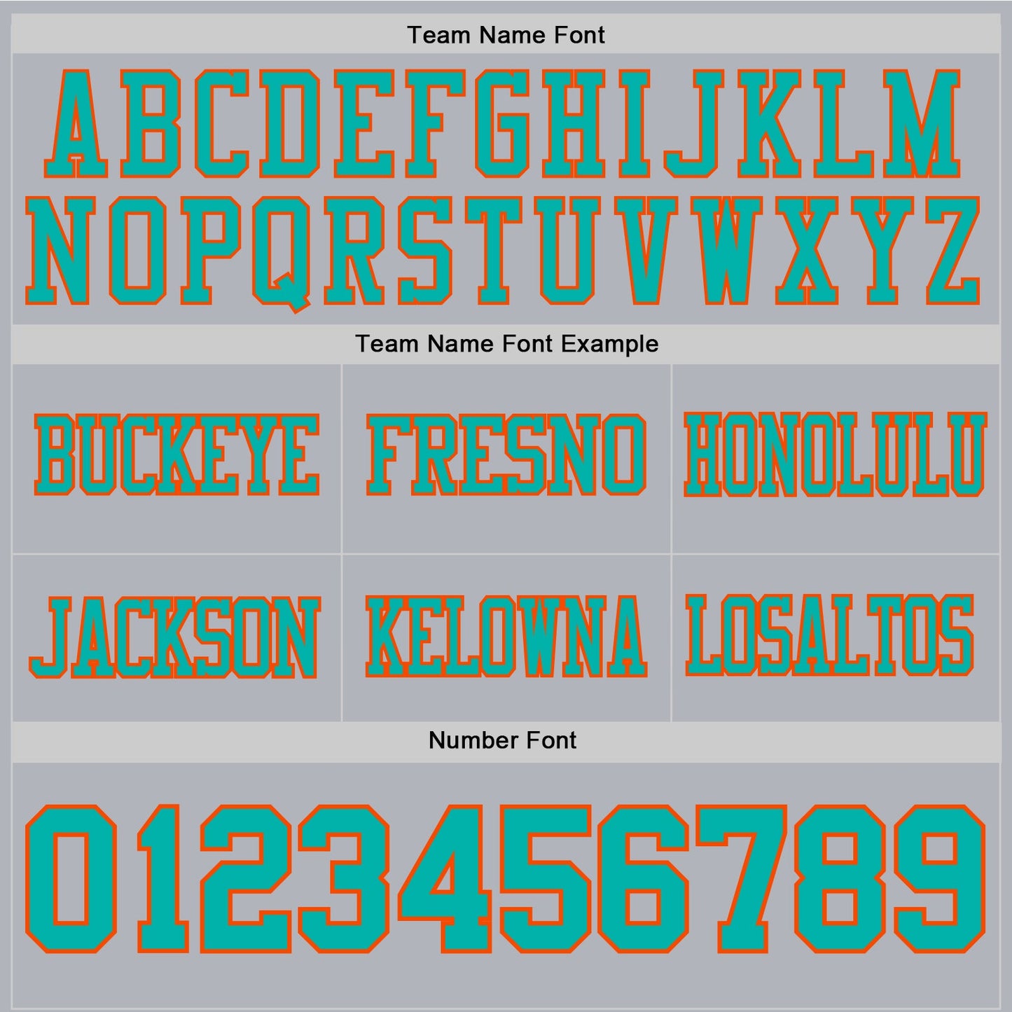 Custom Gray Aqua-Orange Mesh Authentic Football Jersey - Sky-Custom