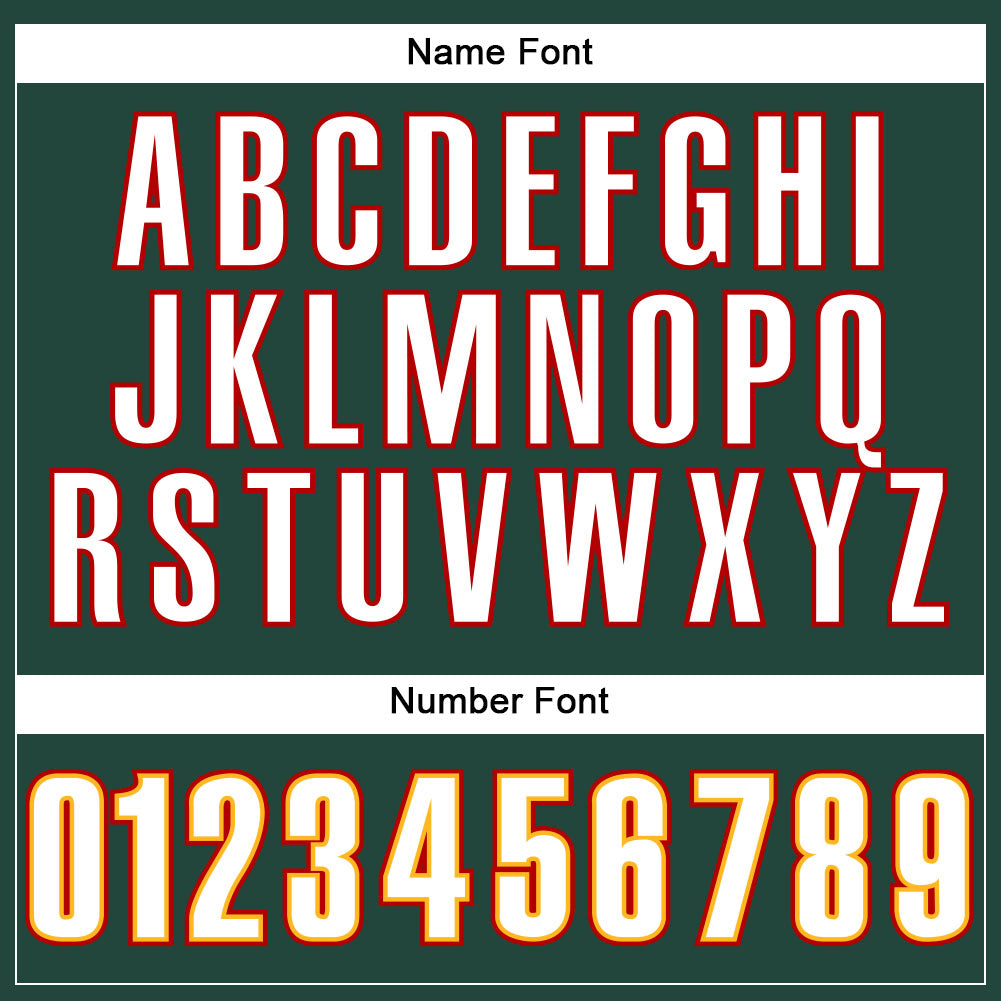 Custom Green White-Red Mesh Authentic Football Jersey - Sky-Custom