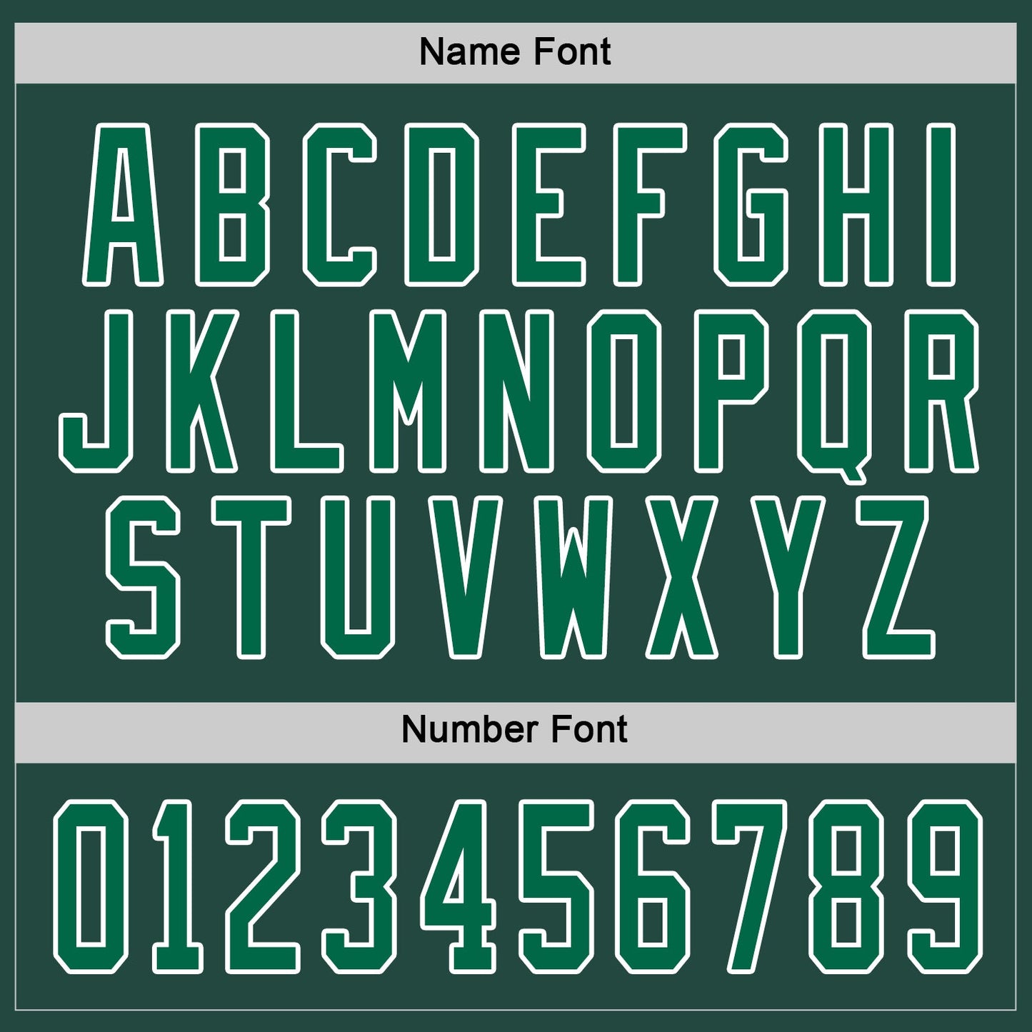 Custom Green Kelly Green-White Hockey Jersey - Sky-Custom