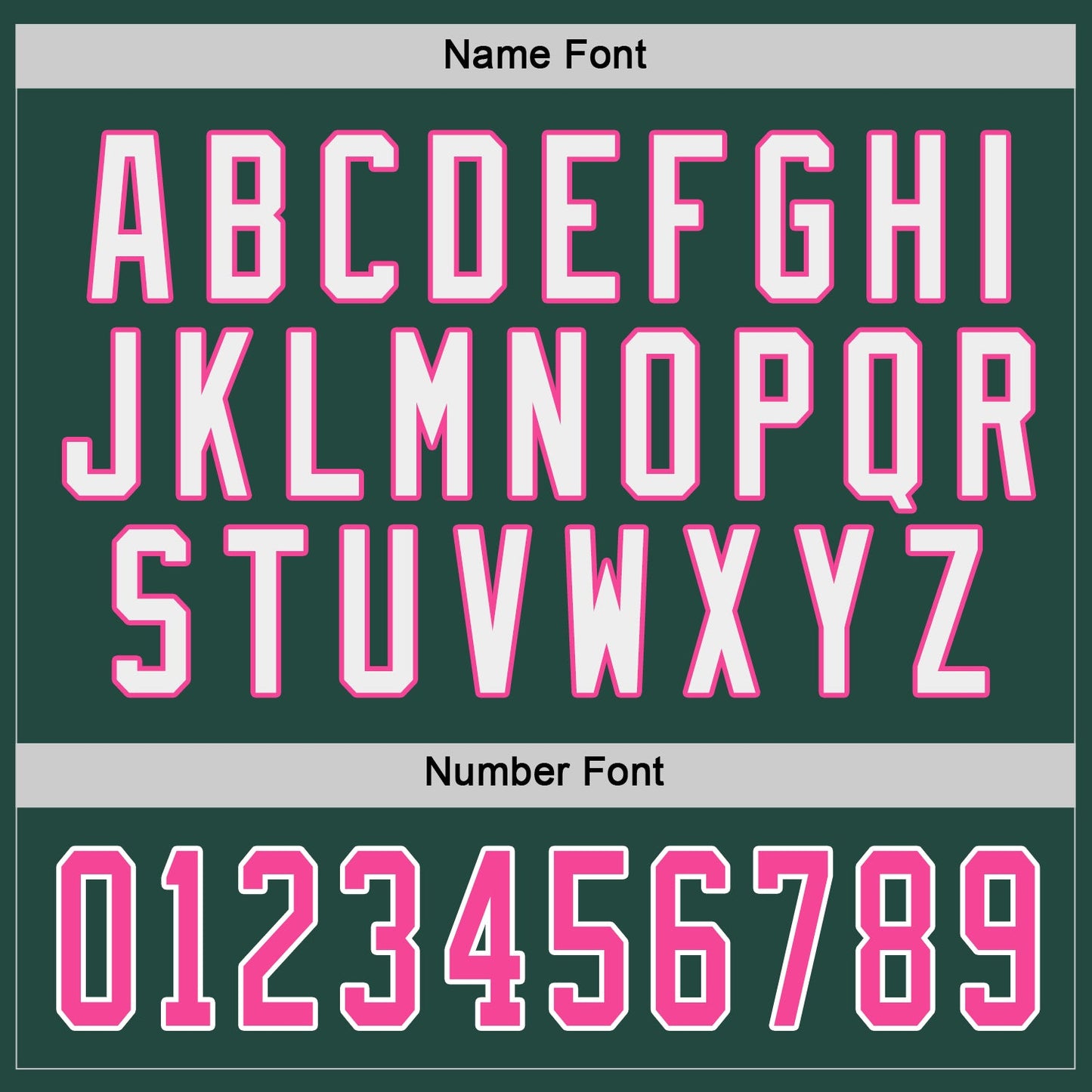 Custom Green Pink-White Hockey Jersey - Sky-Custom