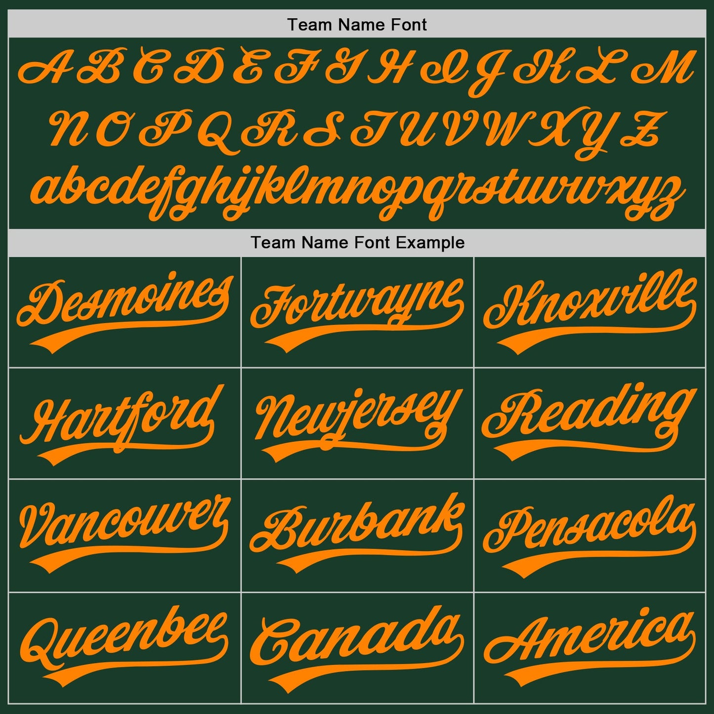 Custom Green Bay Orange Authentic Baseball Jersey - Sky-Custom