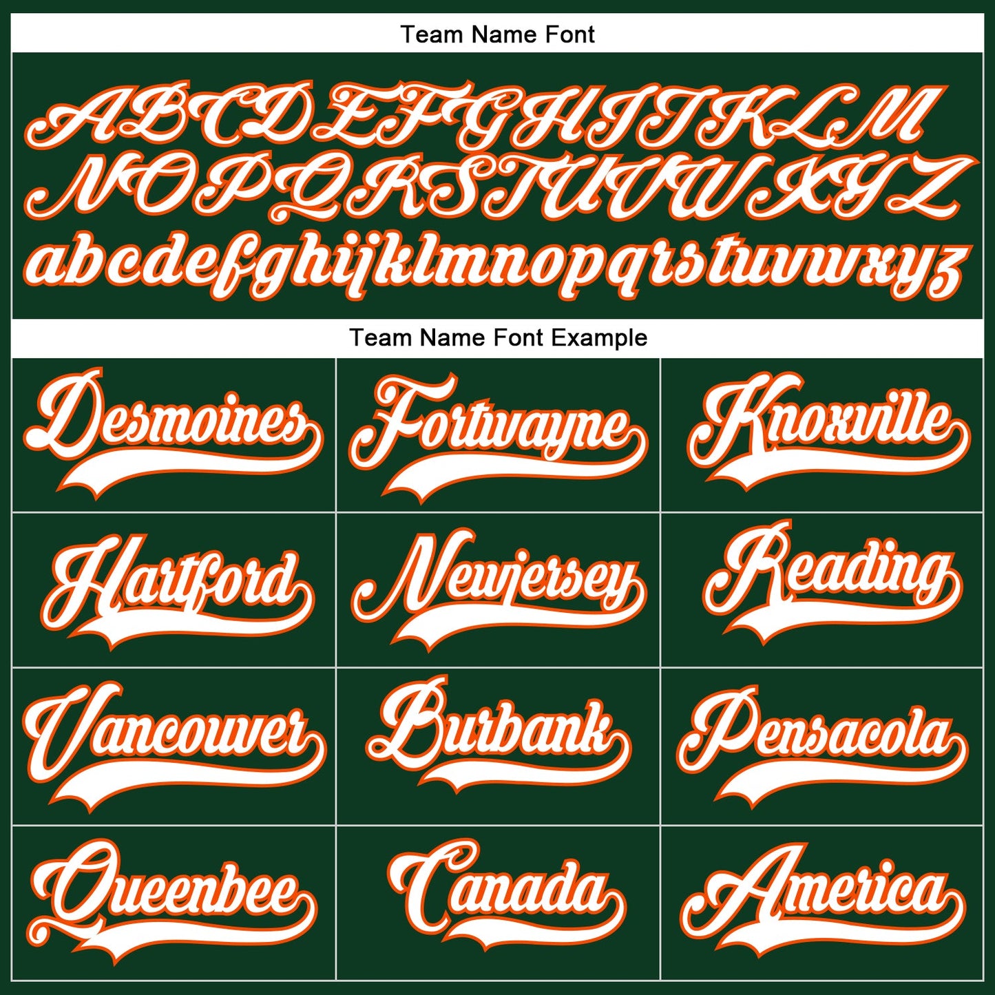 Custom Green White-Orange Hockey Lace Neck Jersey - Sky-Custom