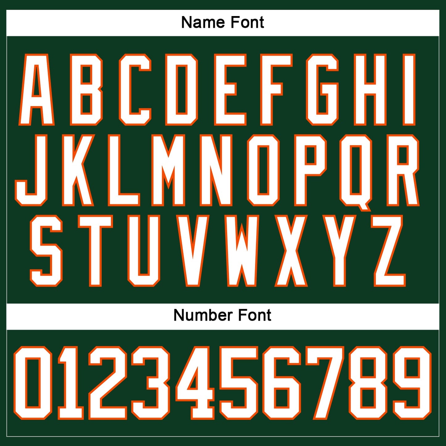 Custom Green White-Orange Hockey Lace Neck Jersey - Sky-Custom
